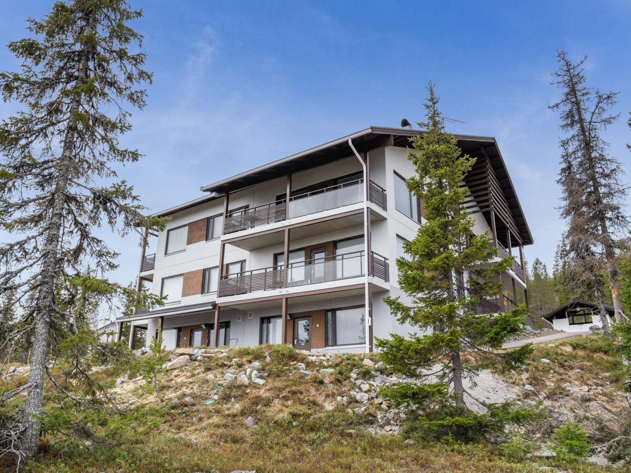 Foto 12 - Haus mit 1 Schlafzimmer in Kolari mit sauna und blick auf die berge