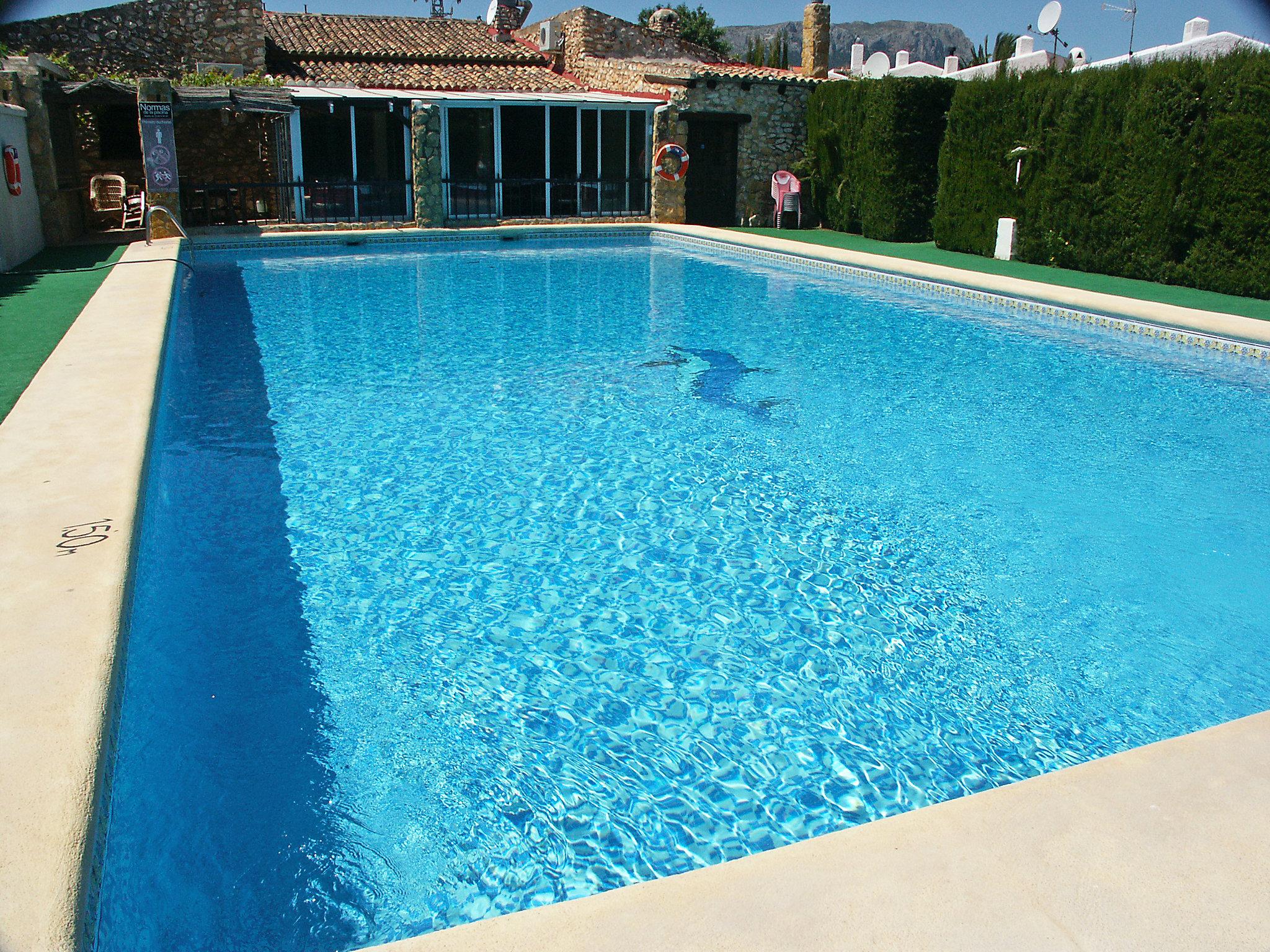 Foto 1 - Casa de 2 habitaciones en Calpe con piscina y vistas al mar