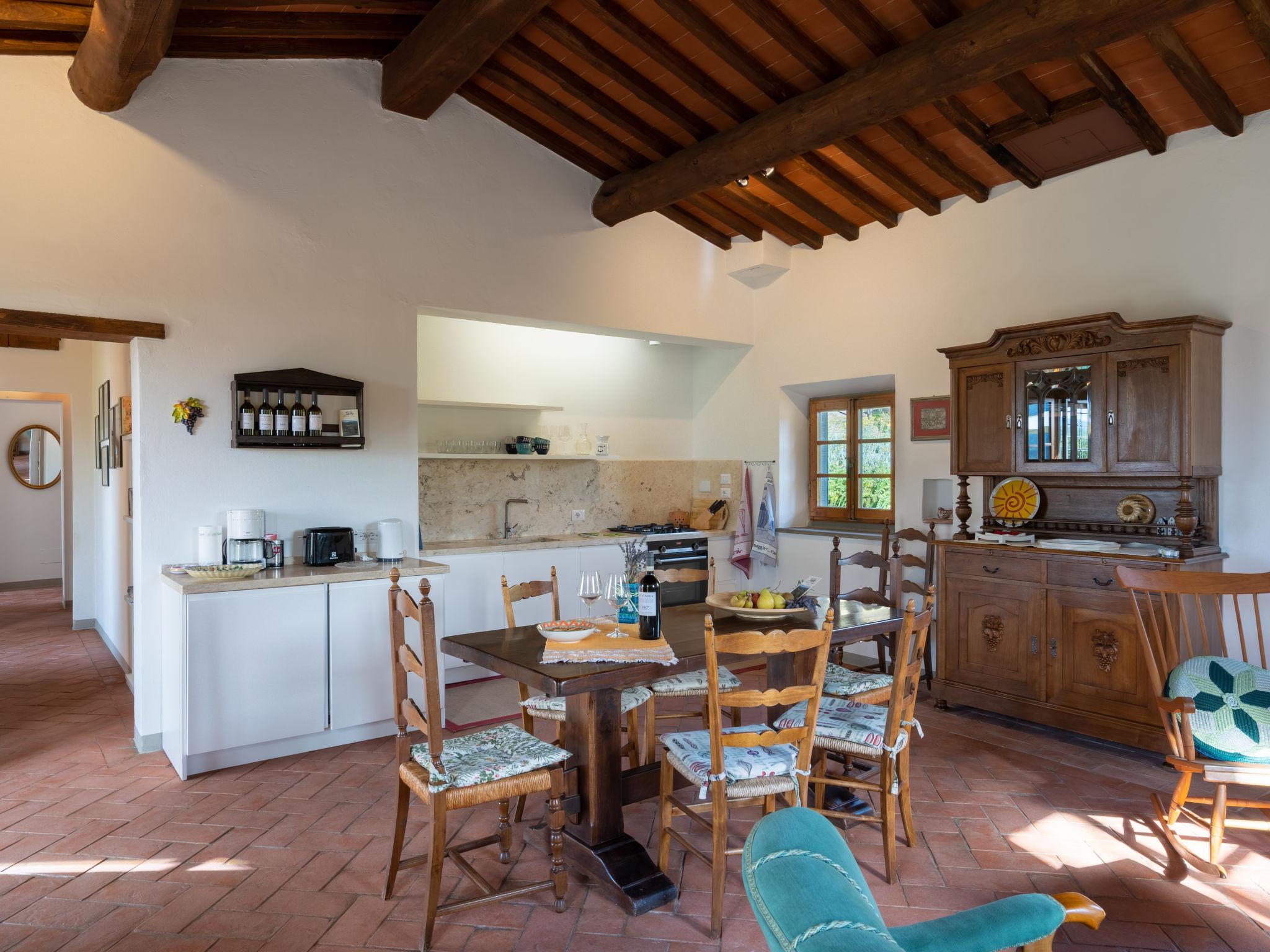 Foto 10 - Casa con 3 camere da letto a Greve in Chianti con piscina privata e giardino