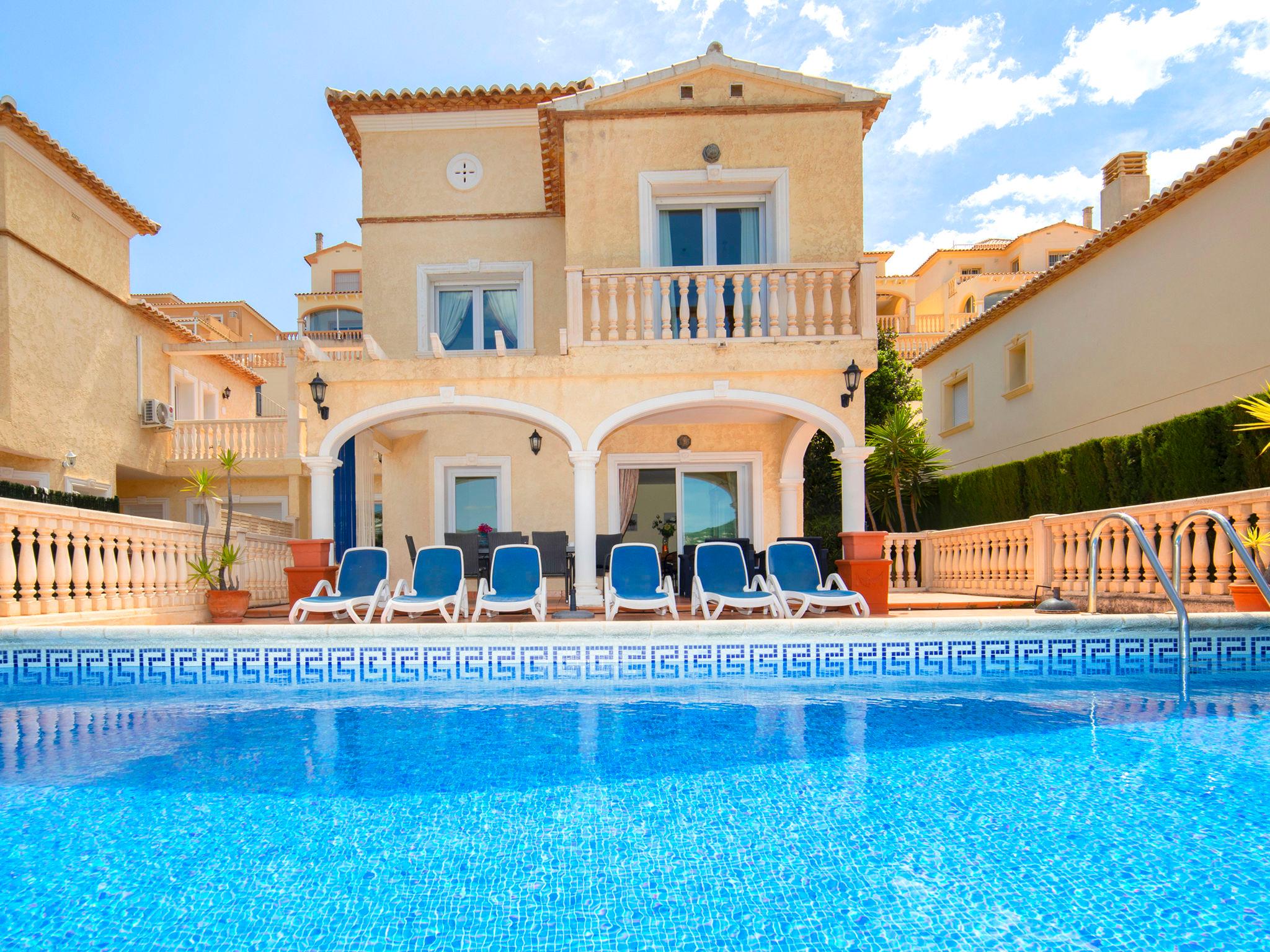 Foto 20 - Casa de 4 habitaciones en Calpe con piscina privada y vistas al mar