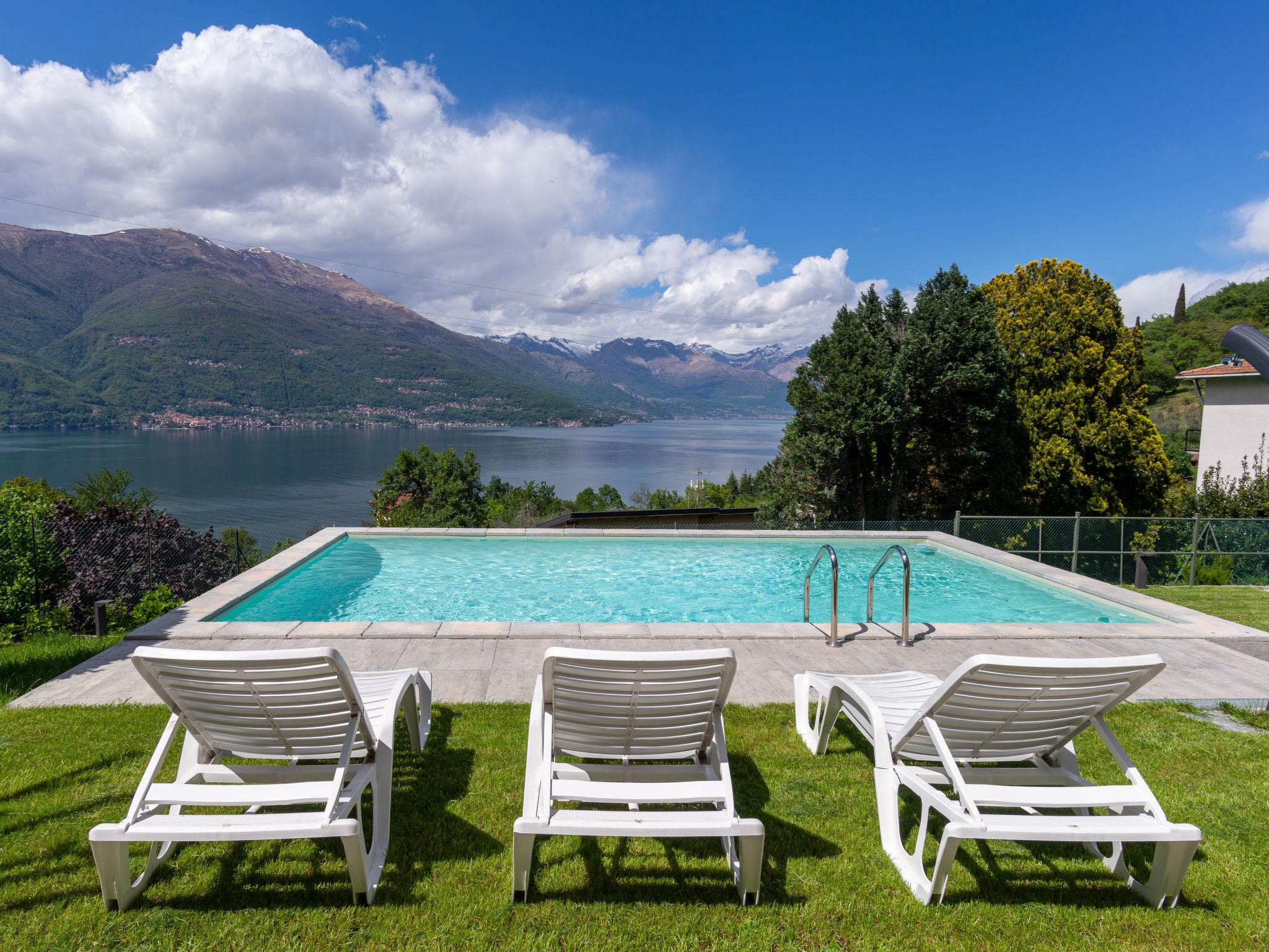 Foto 4 - Apartment mit 3 Schlafzimmern in Perledo mit schwimmbad und blick auf die berge