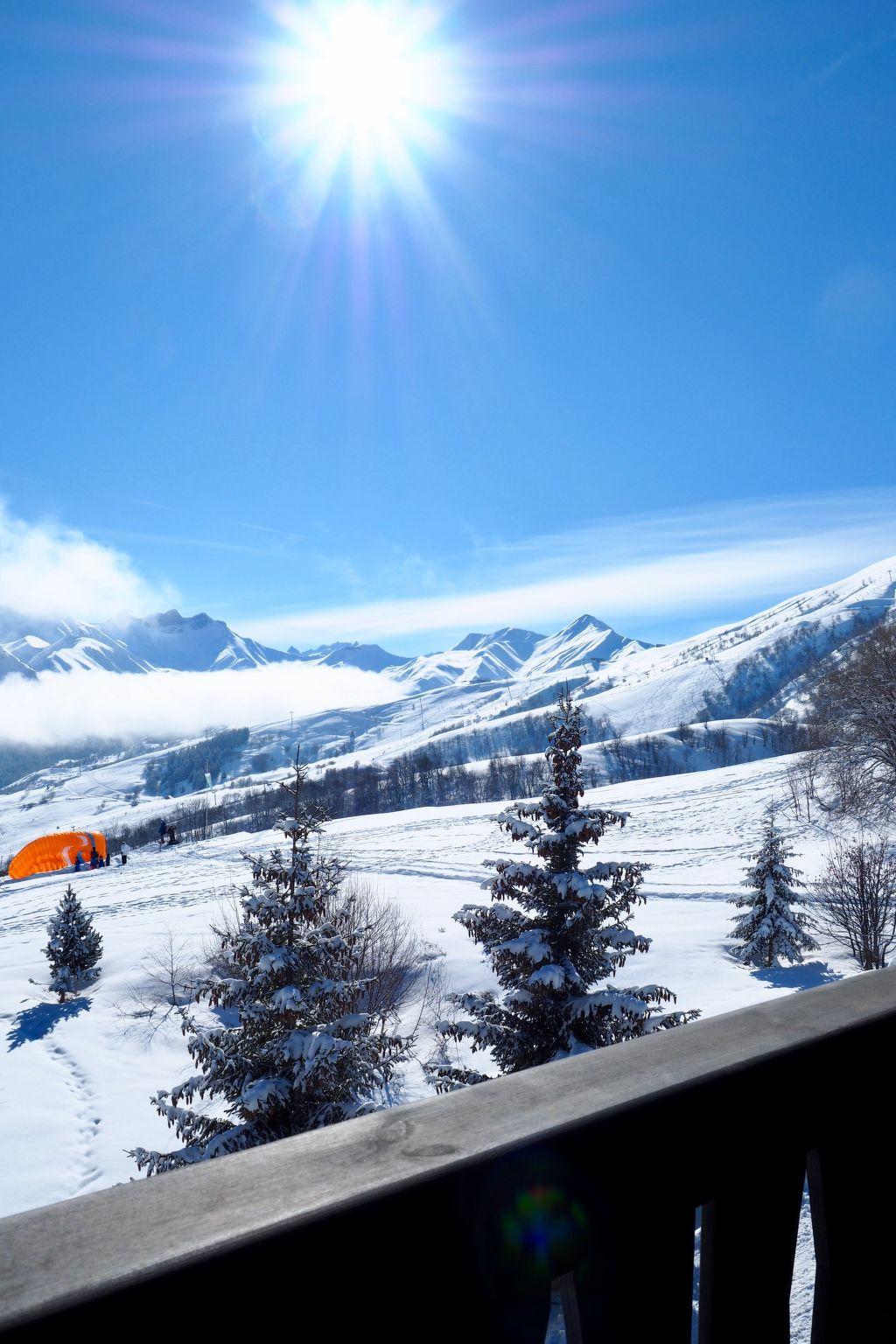 Foto 18 - Appartamento con 2 camere da letto a Fontcouverte-la-Toussuire con piscina e vista sulle montagne