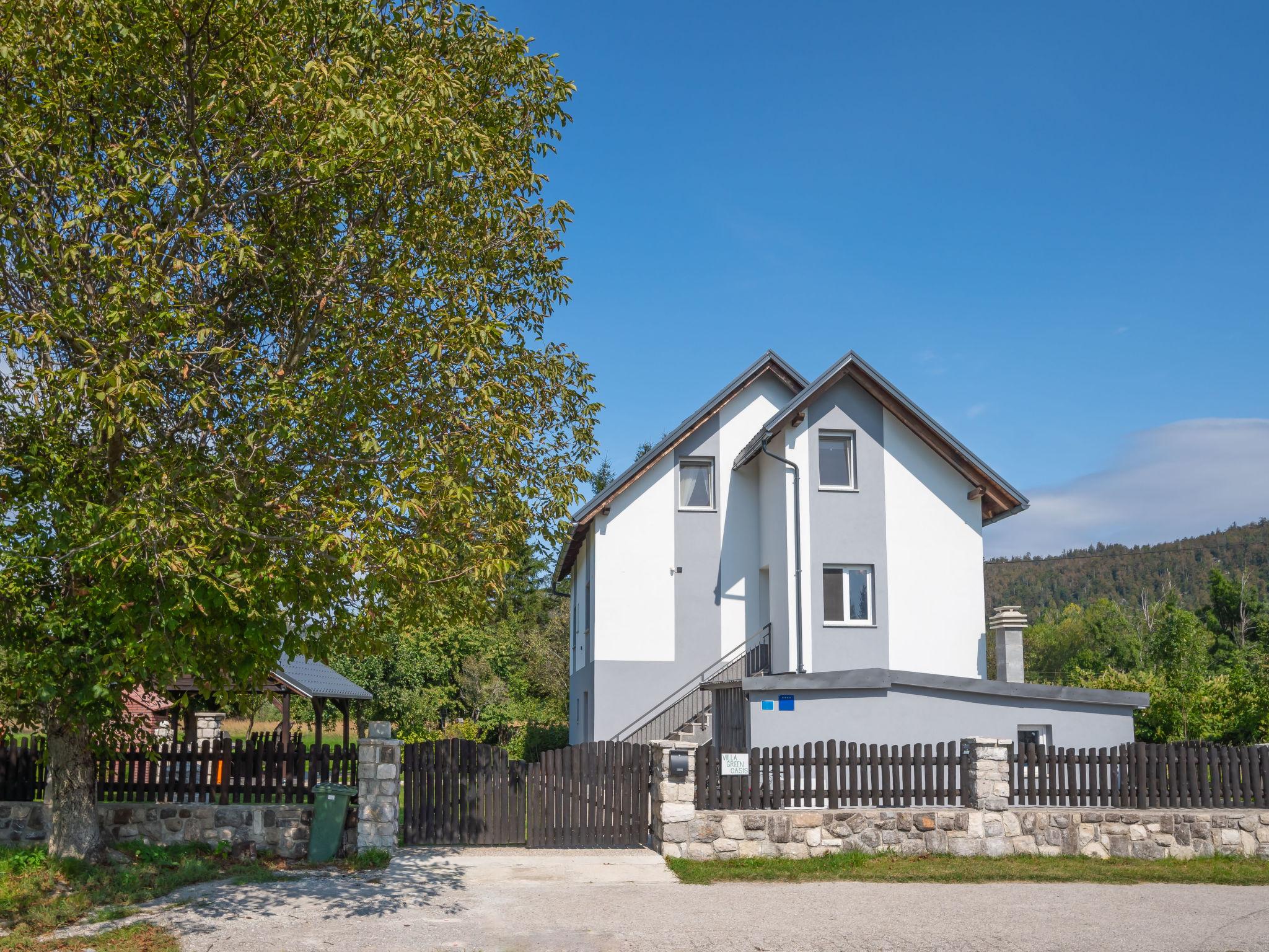 Foto 41 - Casa con 4 camere da letto a Fužine con piscina privata e giardino