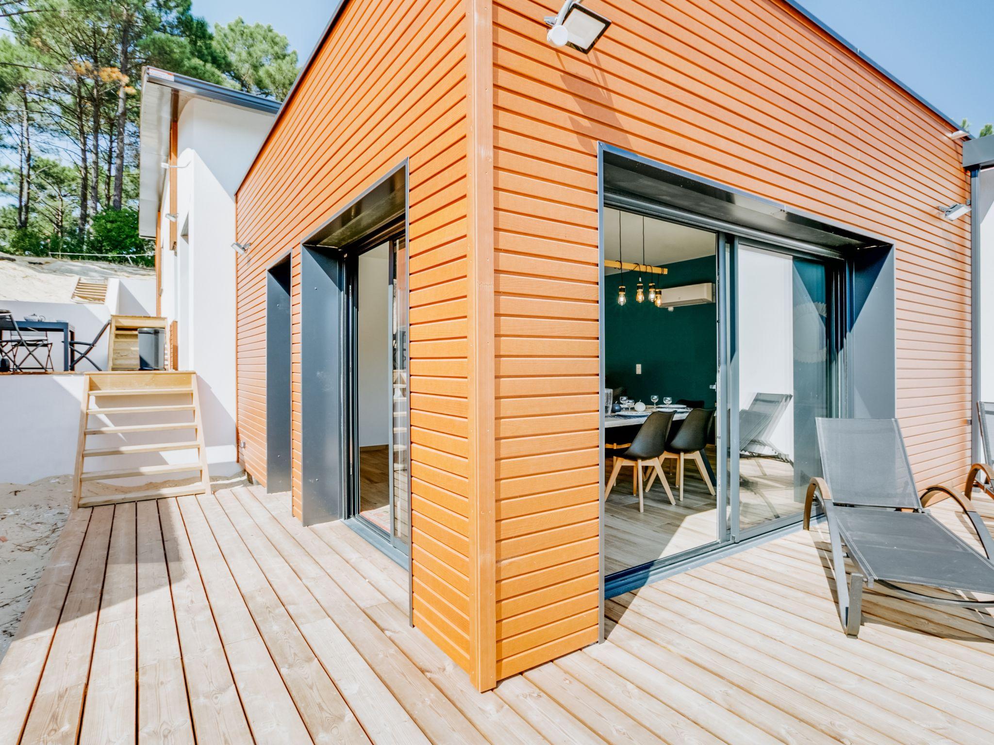 Photo 1 - Maison de 2 chambres à Mimizan avec terrasse et vues à la mer