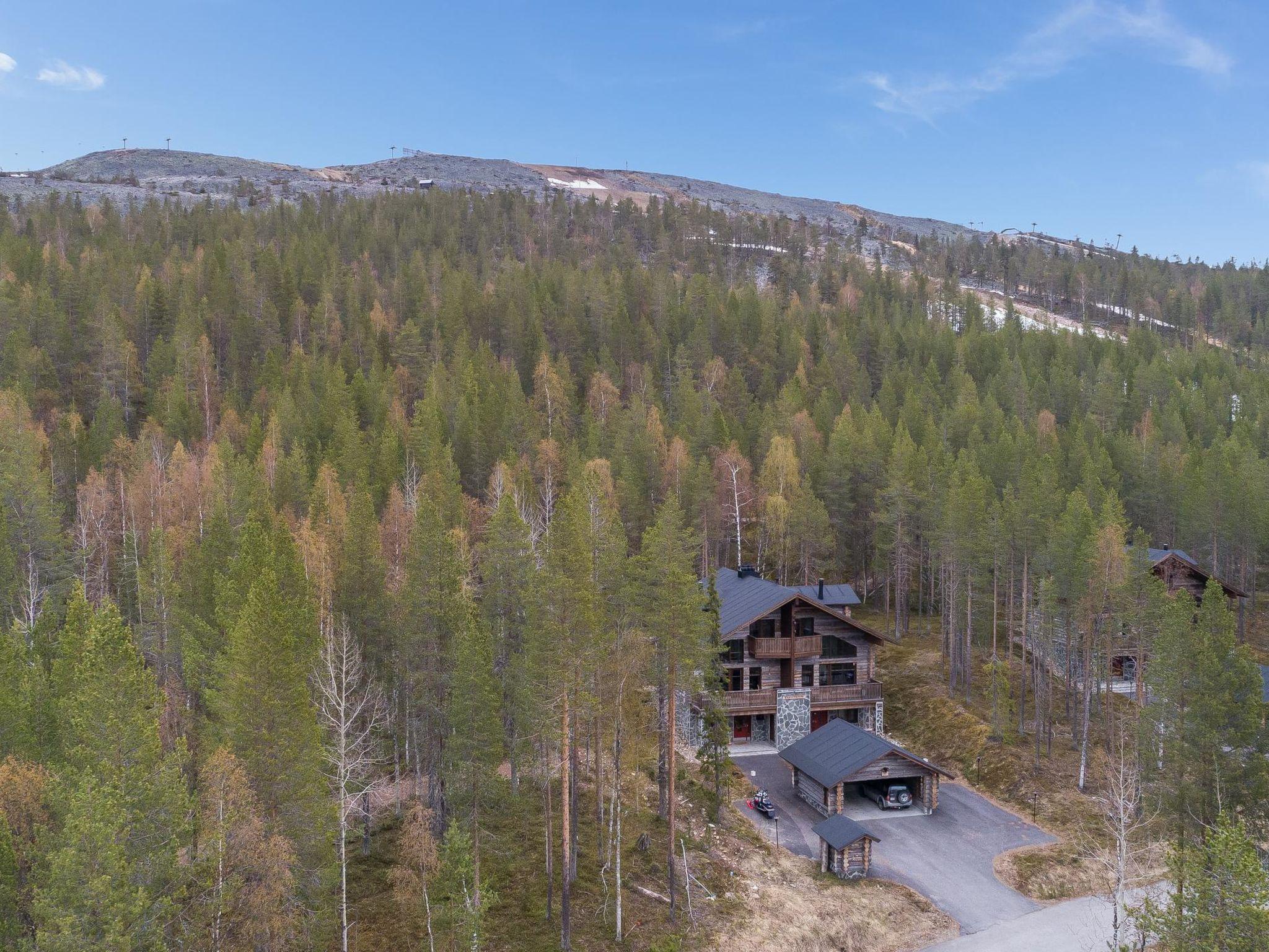 Foto 3 - Casa de 3 habitaciones en Kittilä con vistas a la montaña