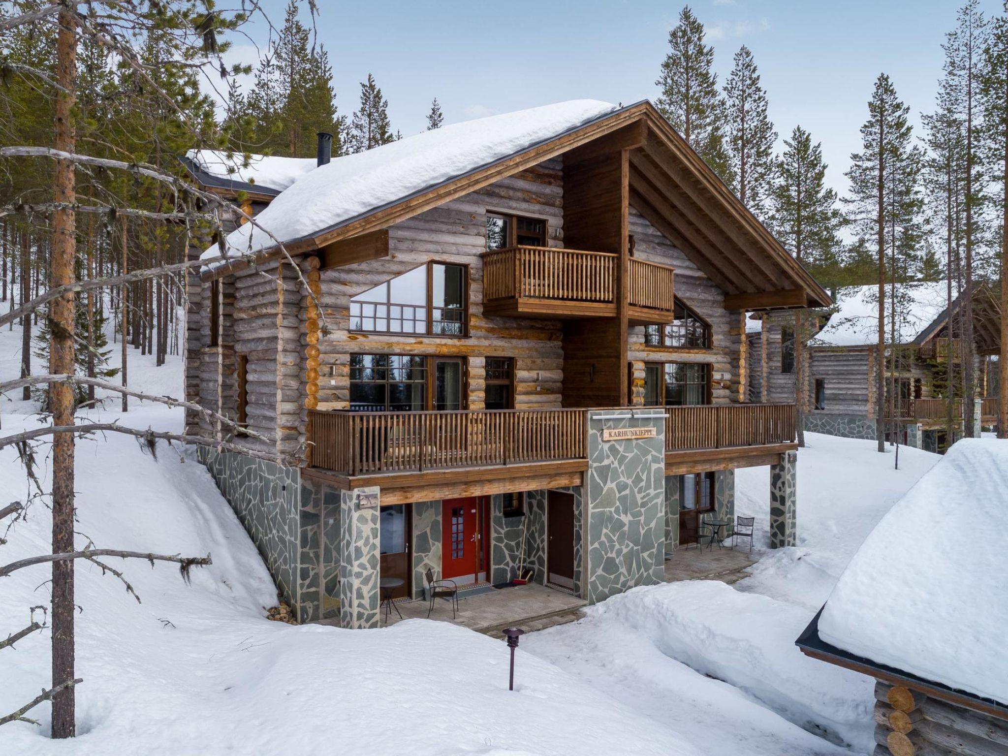Foto 1 - Casa de 3 quartos em Kittilä com sauna e vista para a montanha