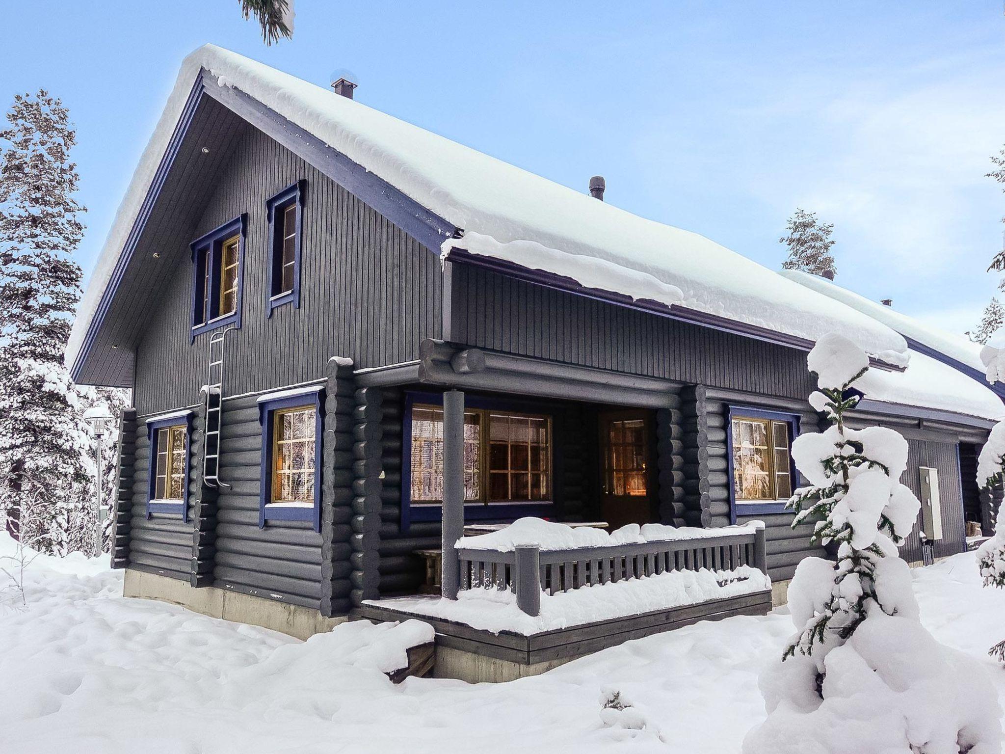 Foto 2 - Casa de 3 quartos em Kittilä com sauna e vista para a montanha