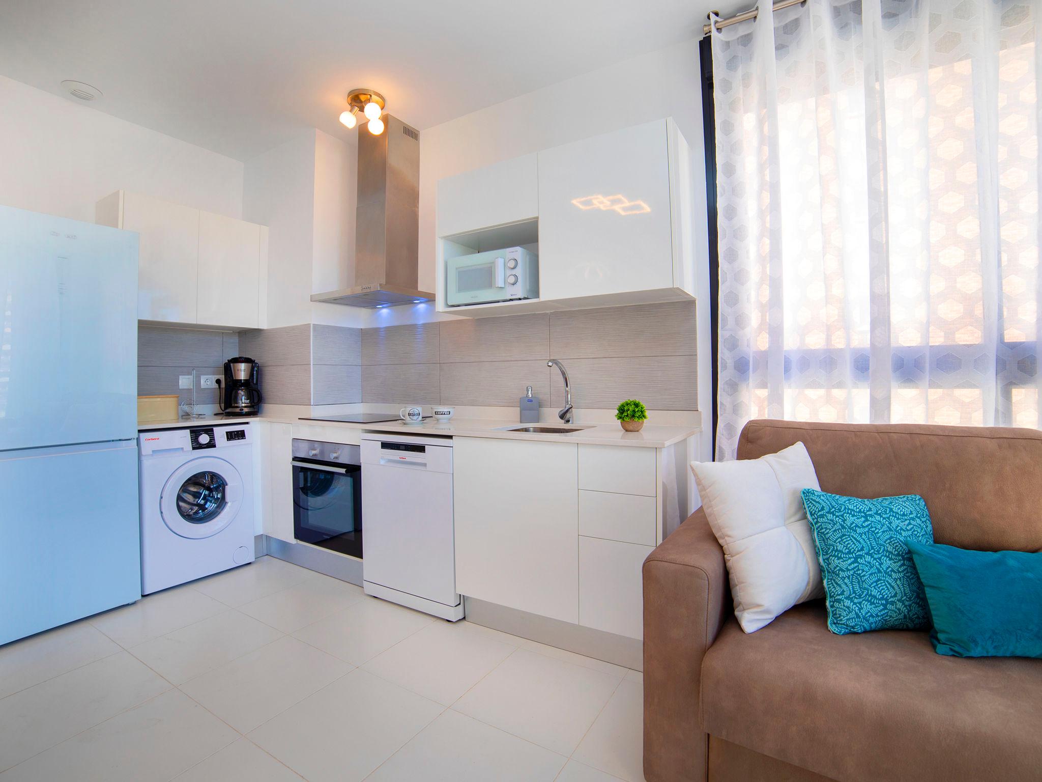 Foto 4 - Apartamento de 2 habitaciones en Calpe con piscina y jardín