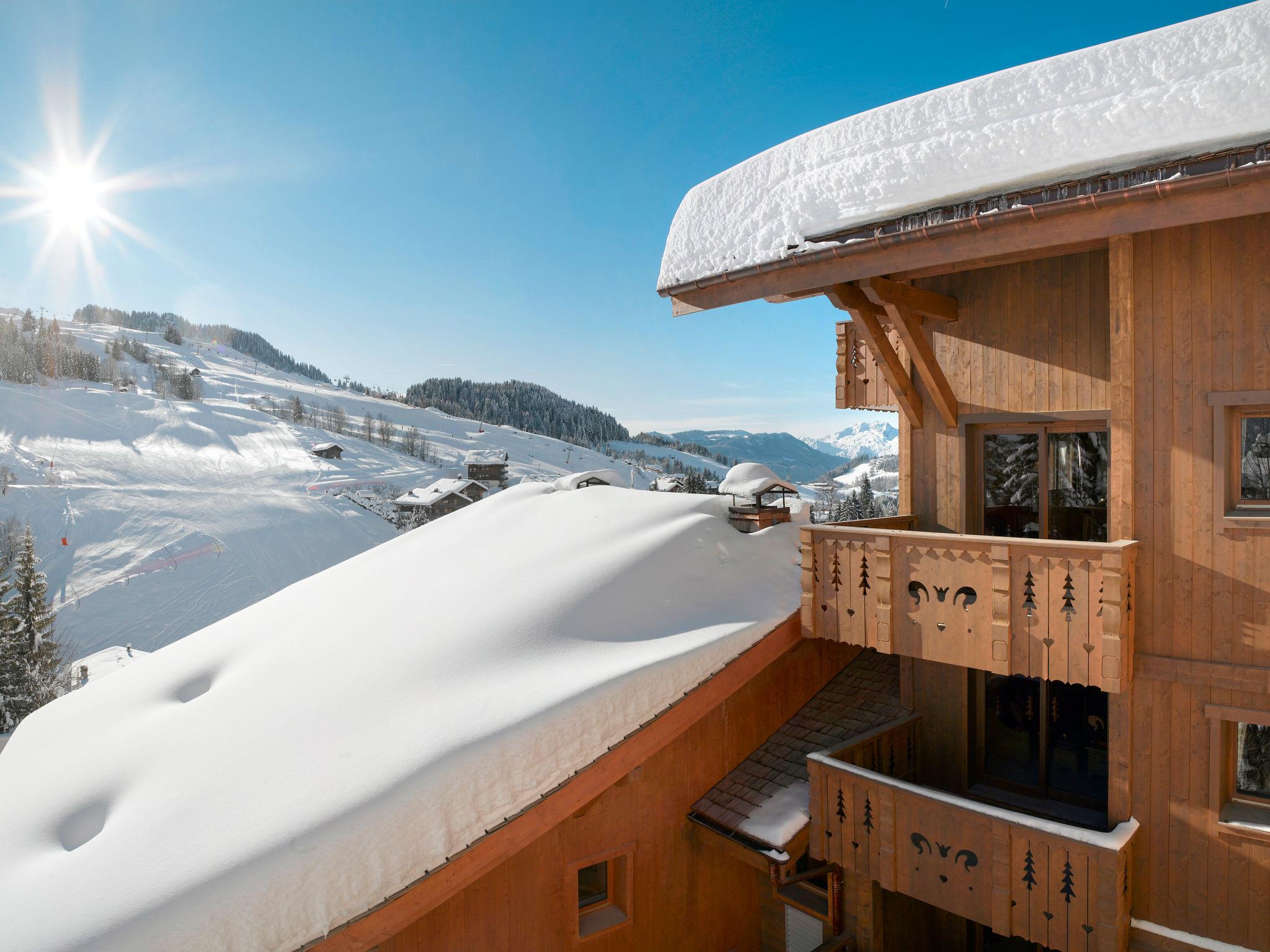 Foto 15 - Appartamento con 2 camere da letto a Le Grand-Bornand con piscina e sauna