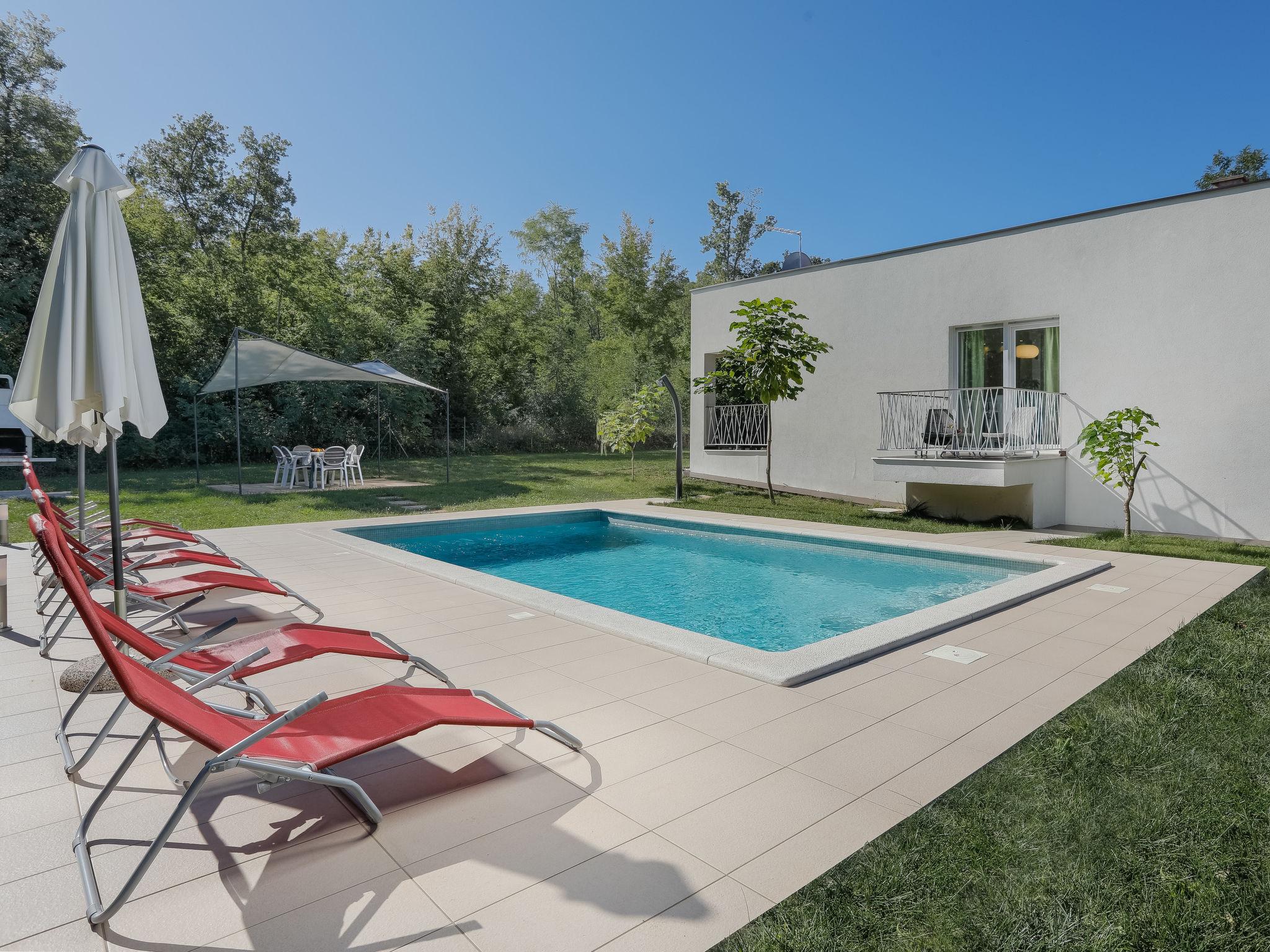 Photo 1 - Maison de 3 chambres à Raša avec piscine privée et jardin