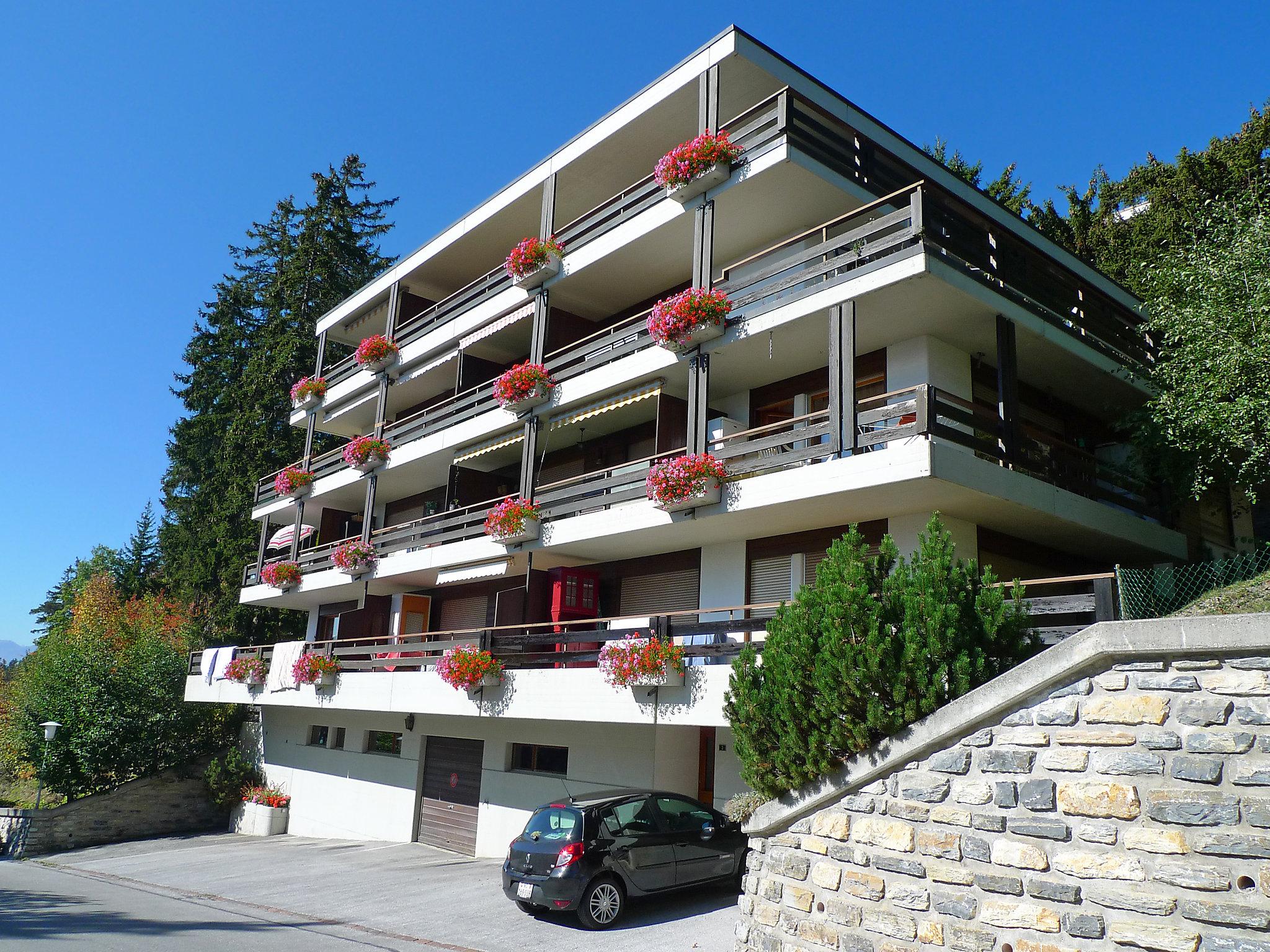 Foto 2 - Apartamento de 2 habitaciones en Crans-Montana con vistas a la montaña