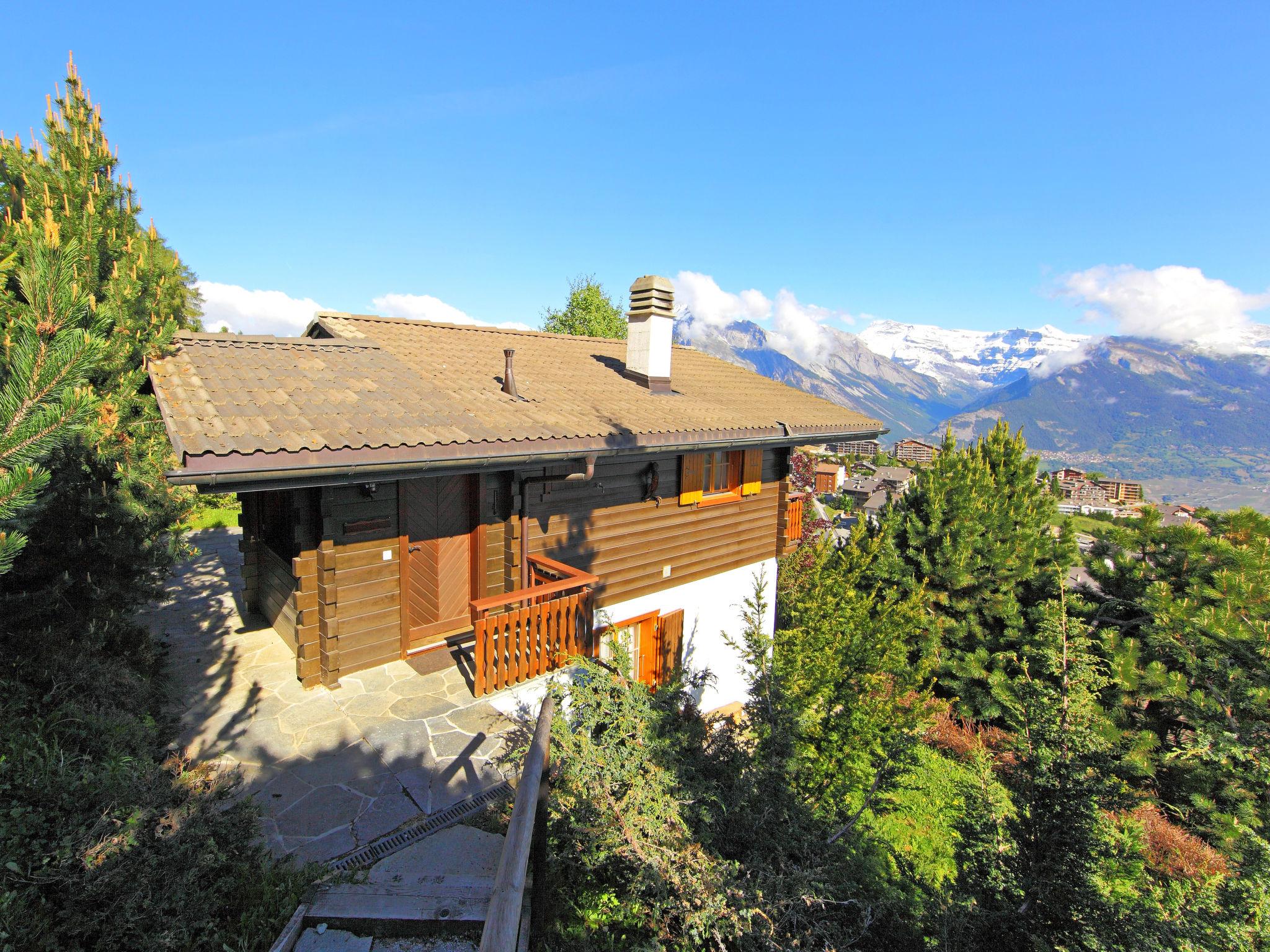 Foto 1 - Casa de 3 habitaciones en Nendaz con jardín y vistas a la montaña