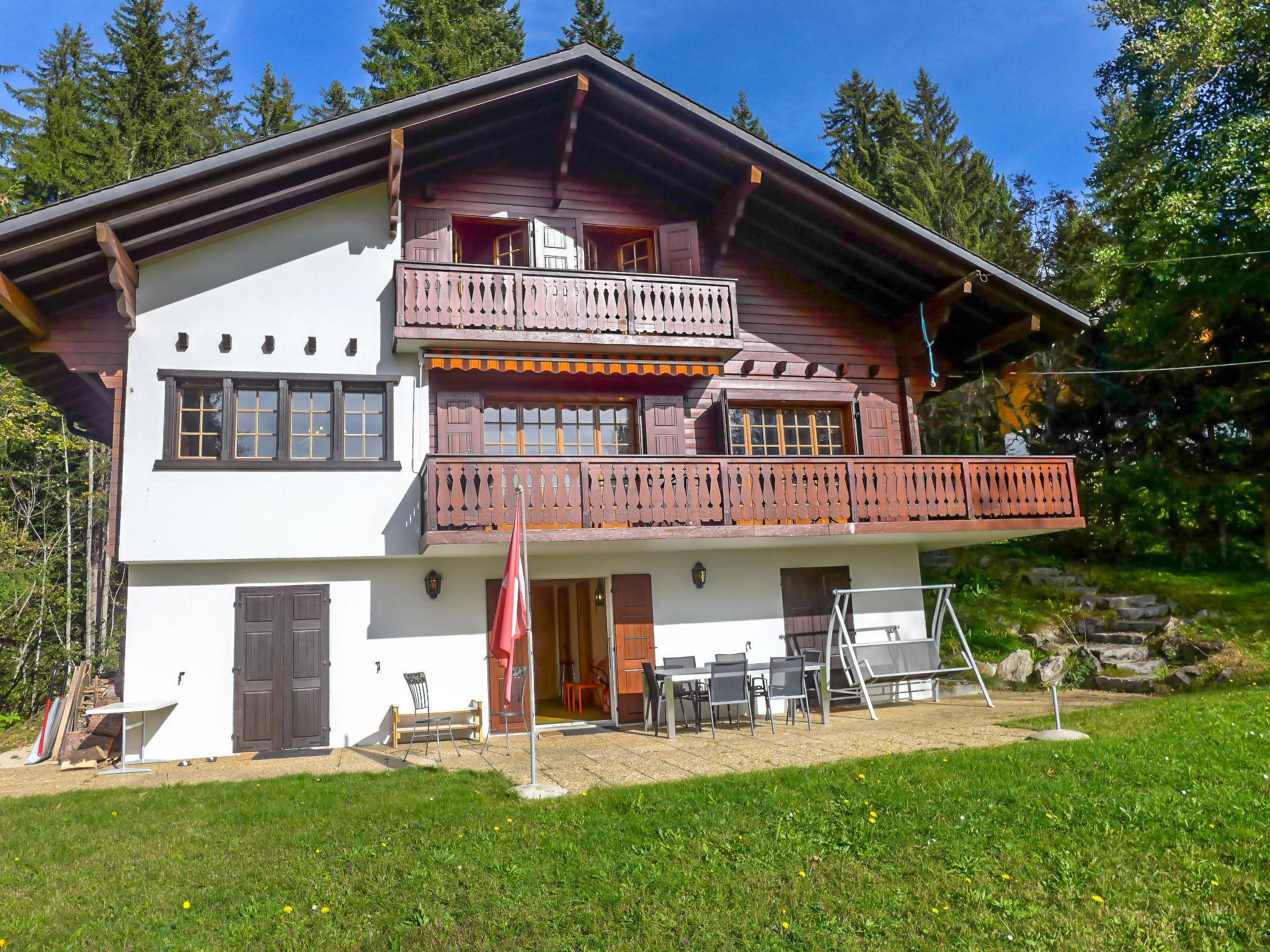 Photo 1 - Maison de 4 chambres à Ollon avec jardin et vues sur la montagne