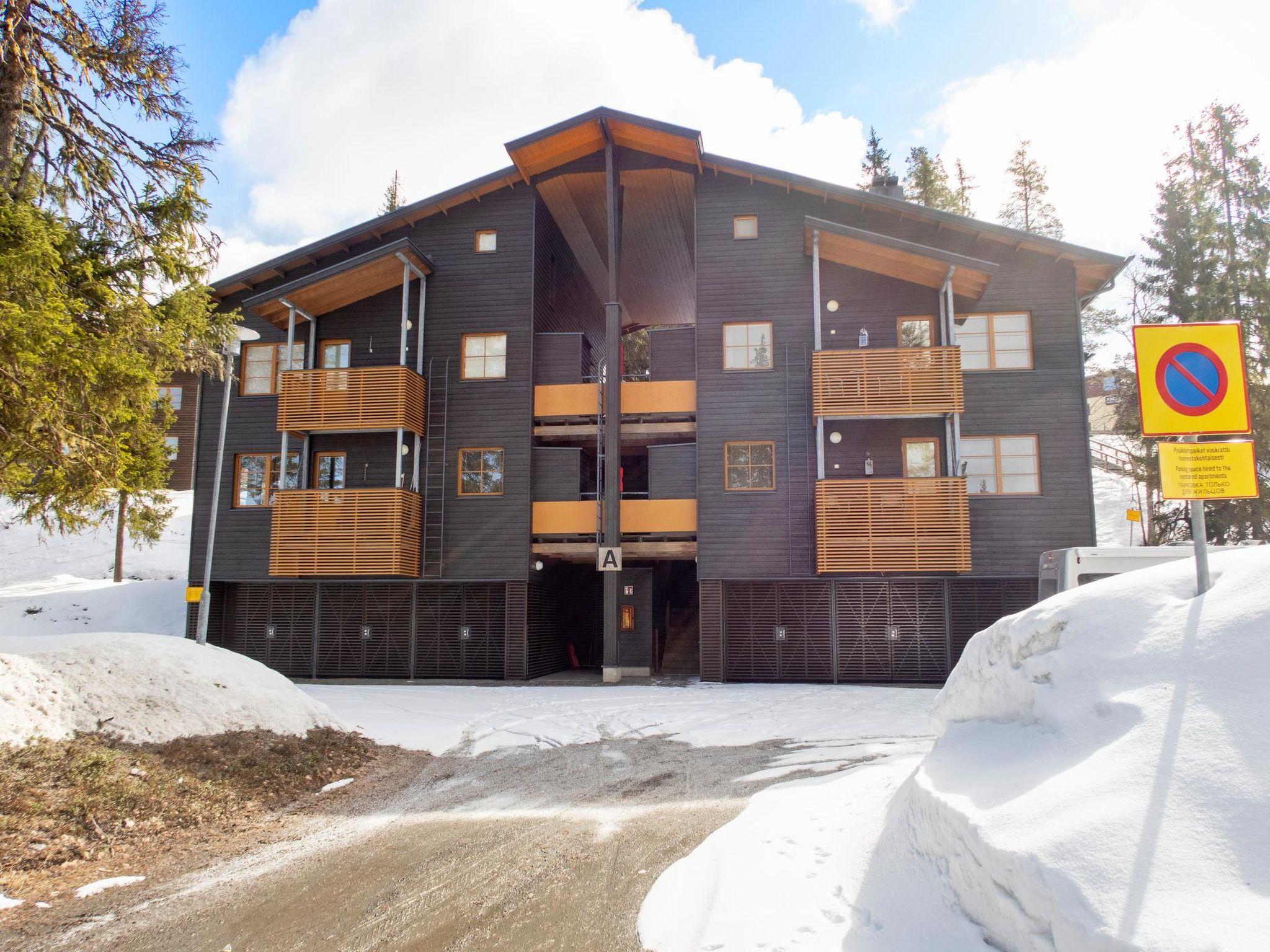 Foto 1 - Haus mit 1 Schlafzimmer in Kuusamo mit sauna und blick auf die berge