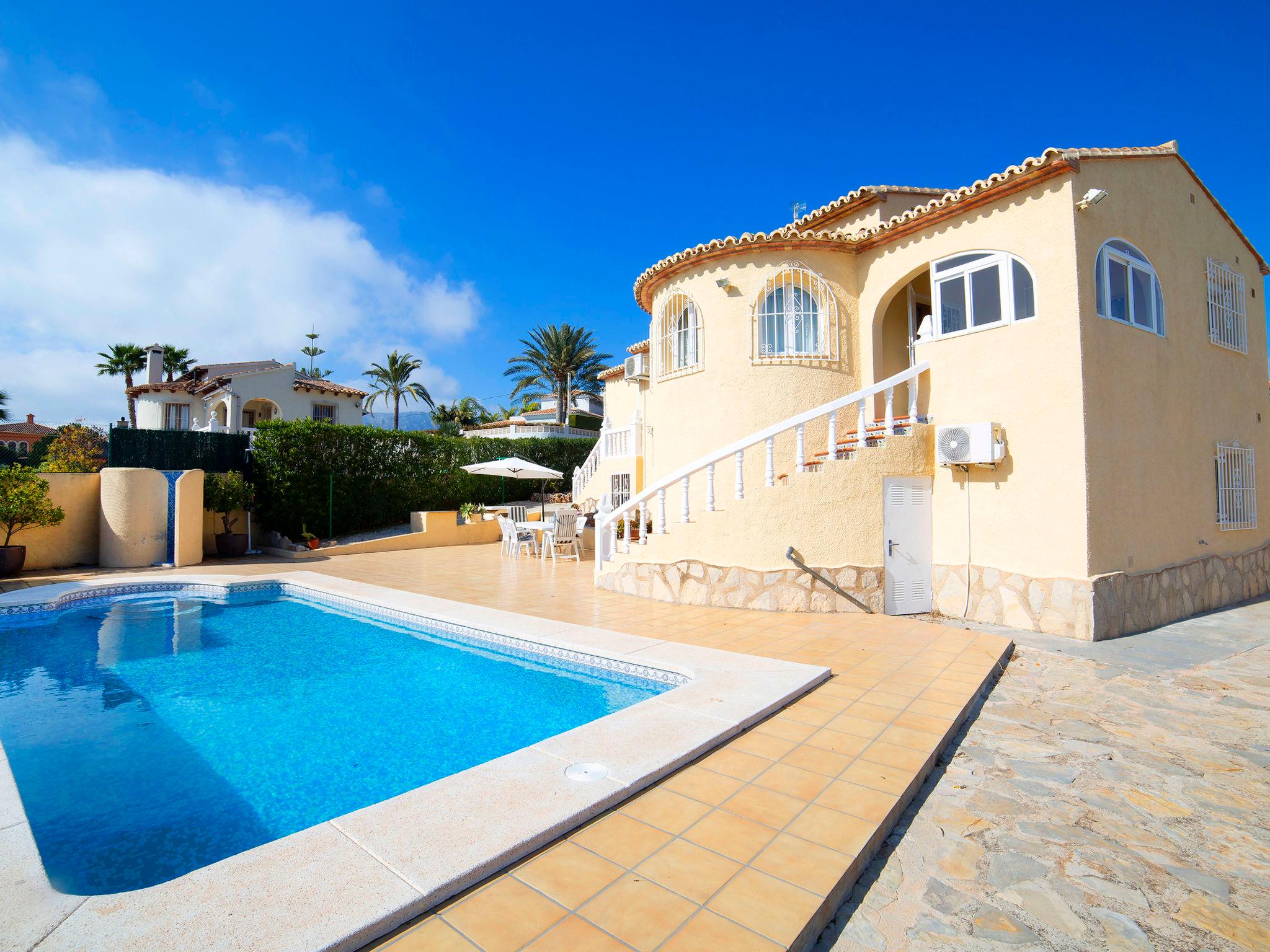 Foto 19 - Casa de 3 habitaciones en Calpe con piscina privada y vistas al mar