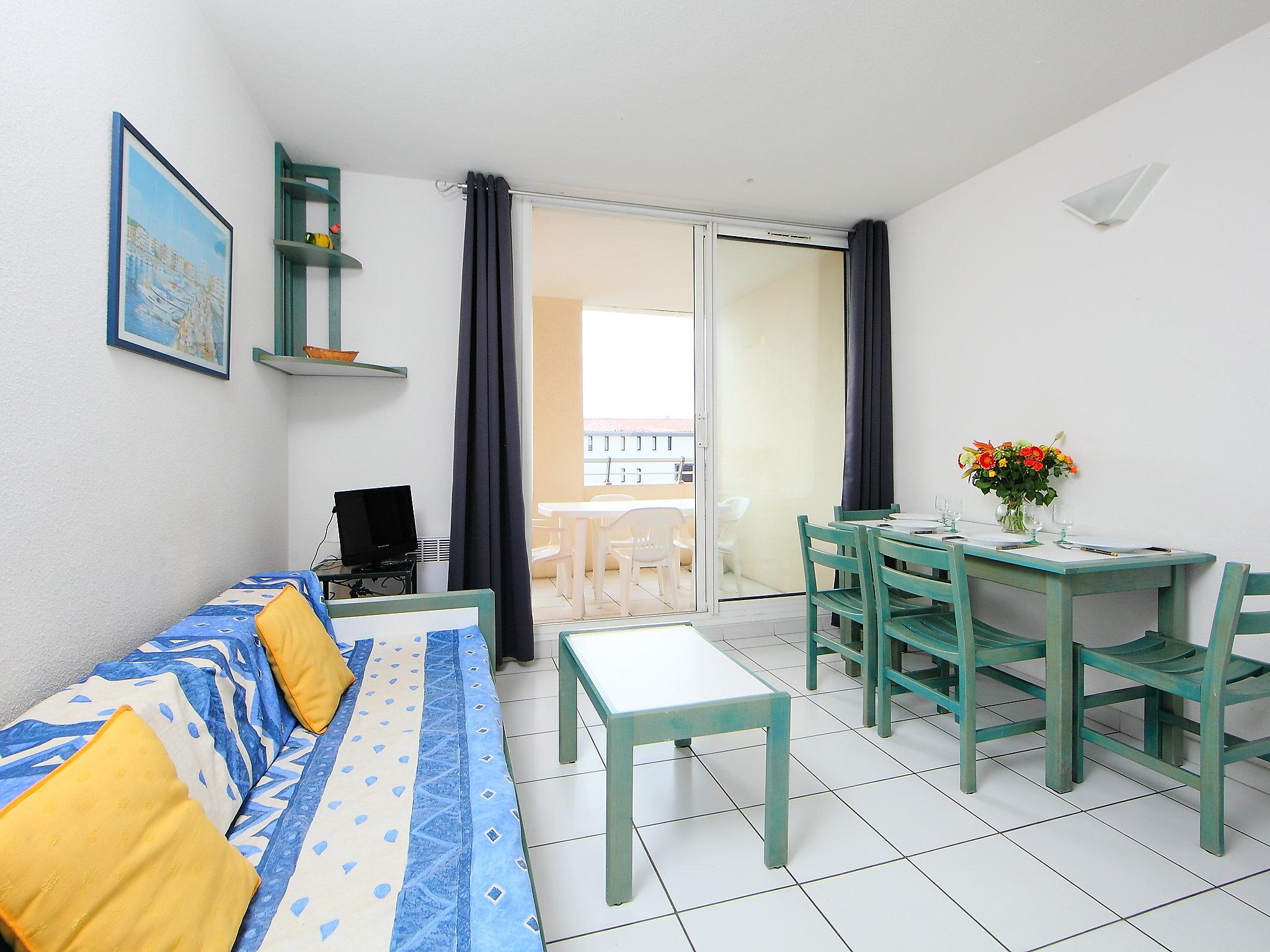 Foto 2 - Apartamento de 1 quarto em Agde com piscina e terraço