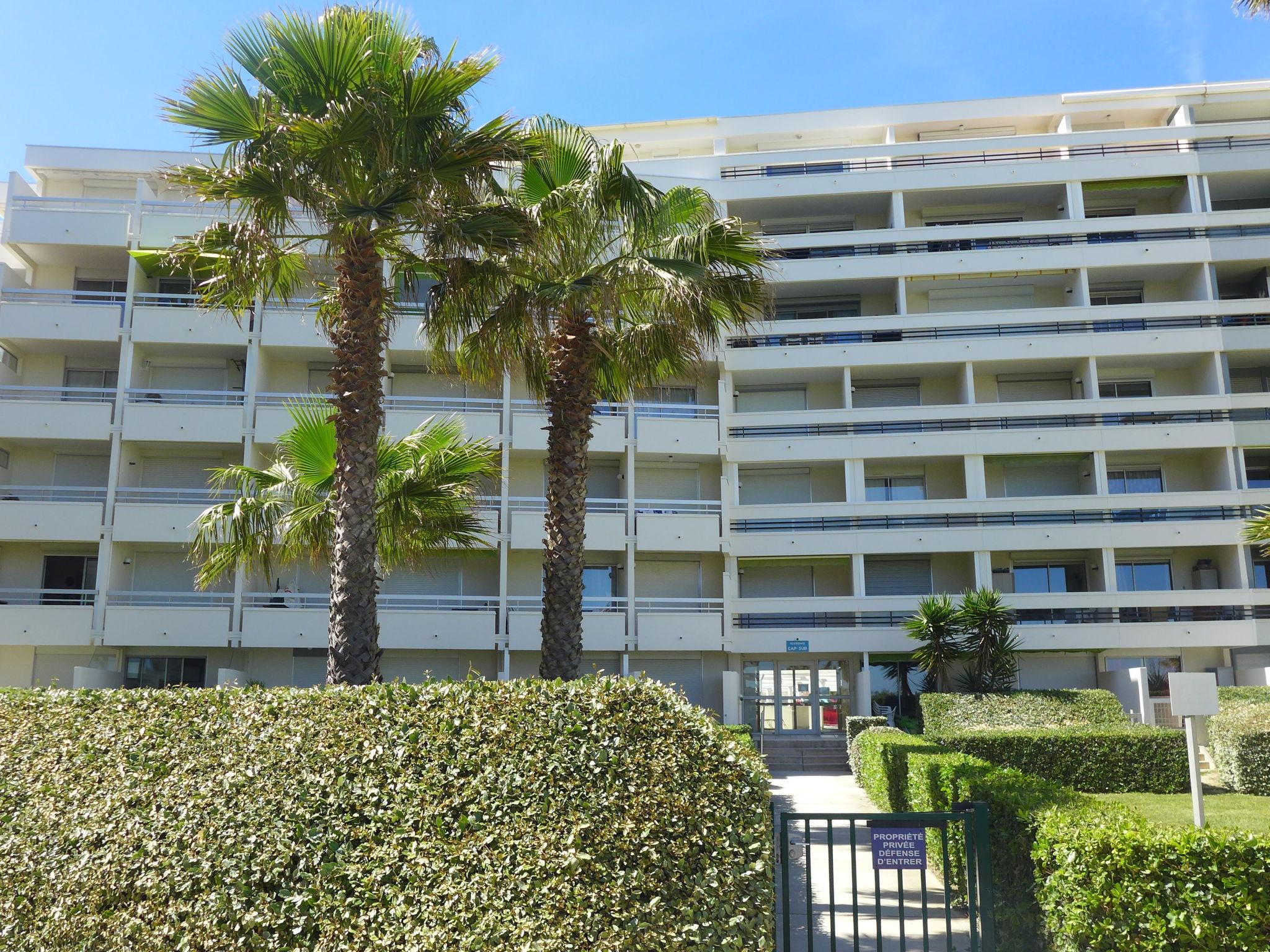 Foto 22 - Apartamento de 2 quartos em Canet-en-Roussillon com jardim e vistas do mar
