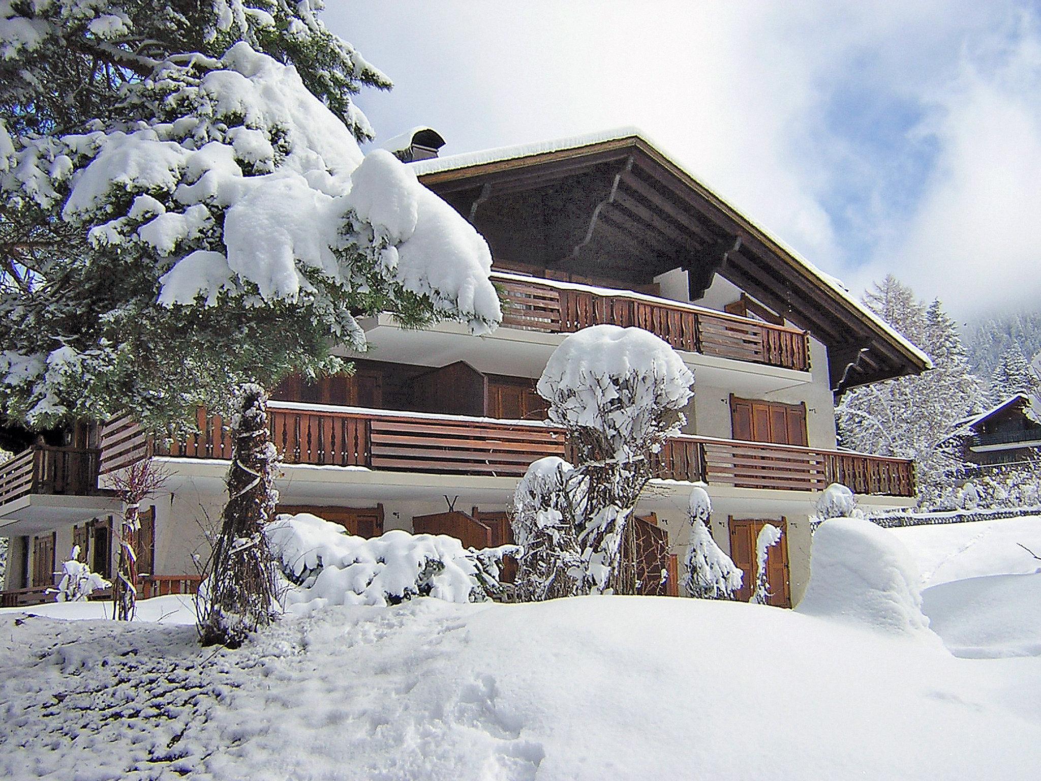 Photo 12 - Appartement de 1 chambre à Ollon avec jardin et vues sur la montagne