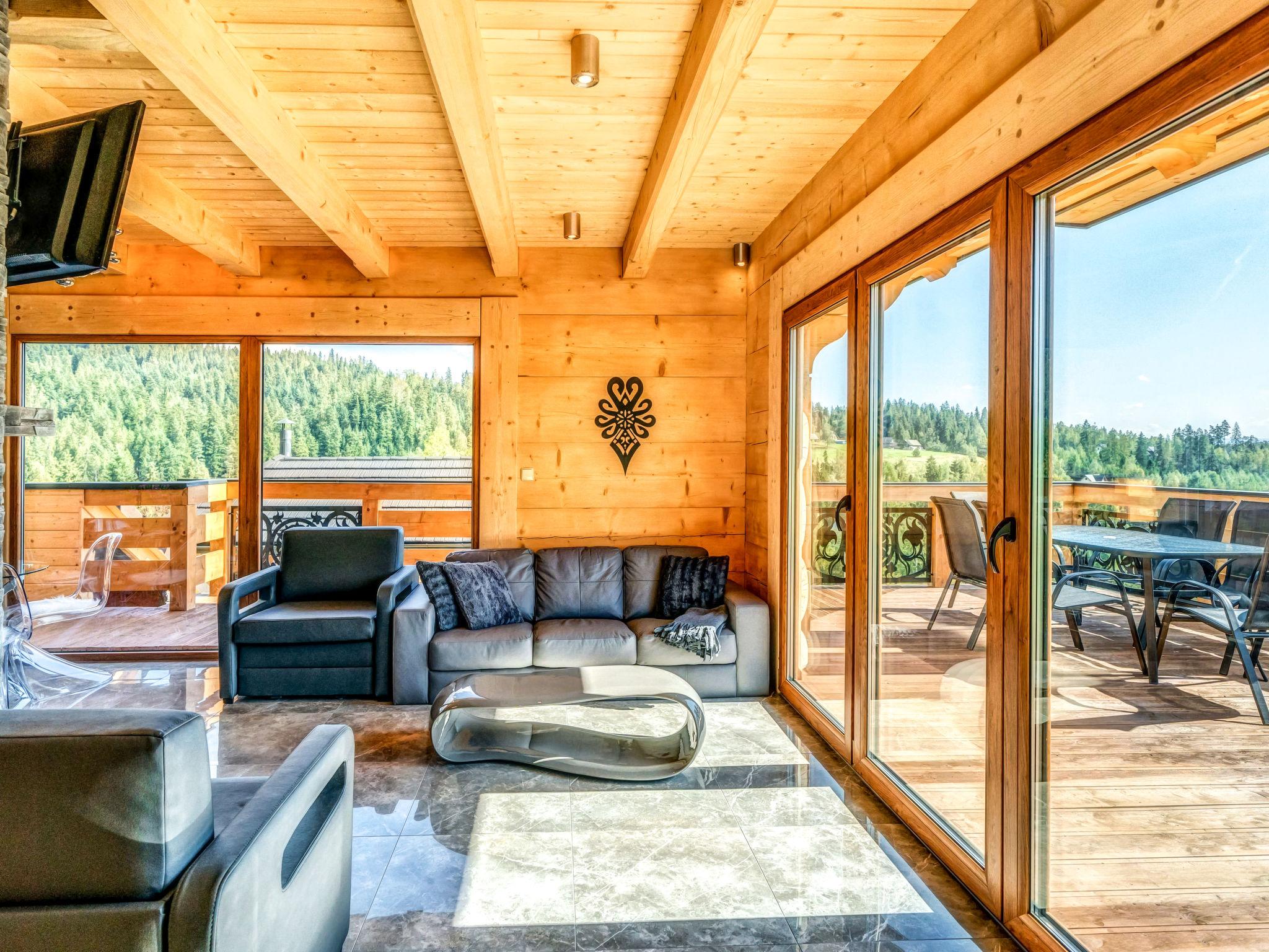 Photo 6 - Maison de 2 chambres à Nowy Targ avec piscine privée et vues sur la montagne