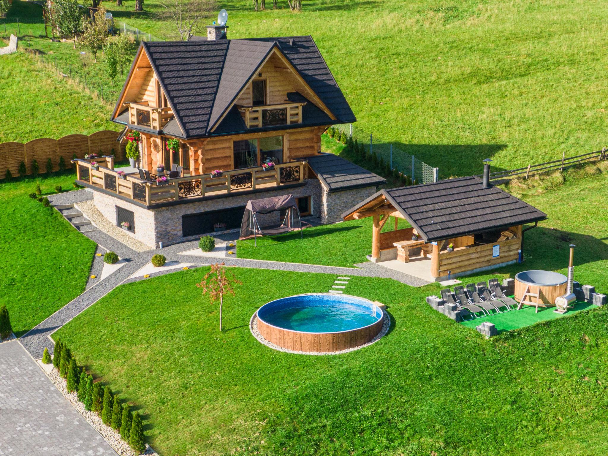 Foto 5 - Haus mit 2 Schlafzimmern in Nowy Targ mit privater pool und garten