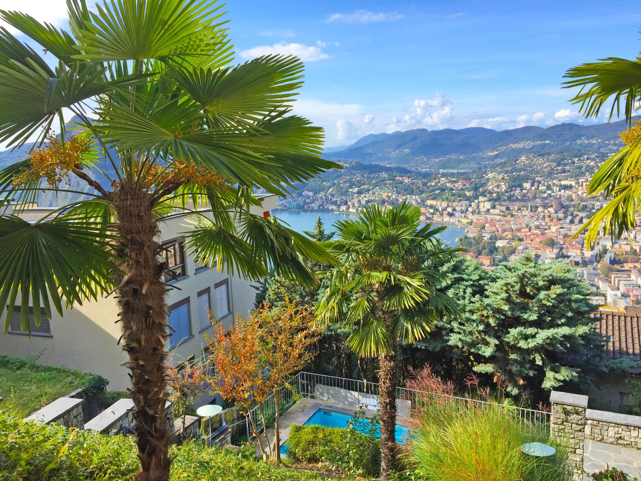 Foto 6 - Casa de 1 habitación en Lugano con piscina privada y jardín