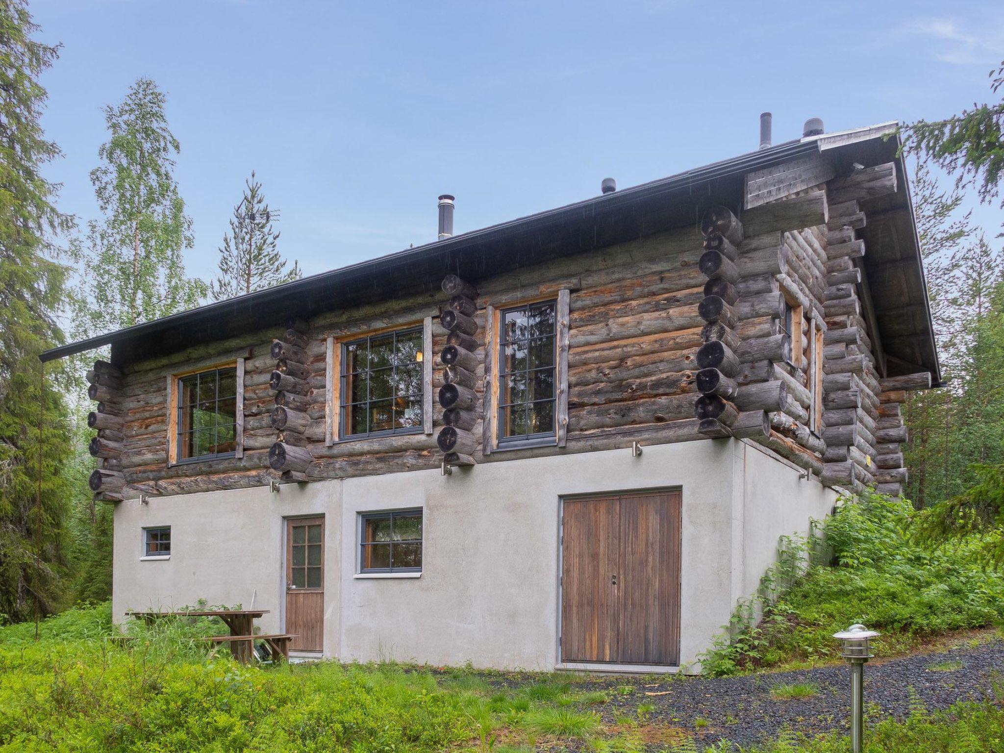 Foto 4 - Casa de 3 habitaciones en Kuusamo con sauna y vistas a la montaña