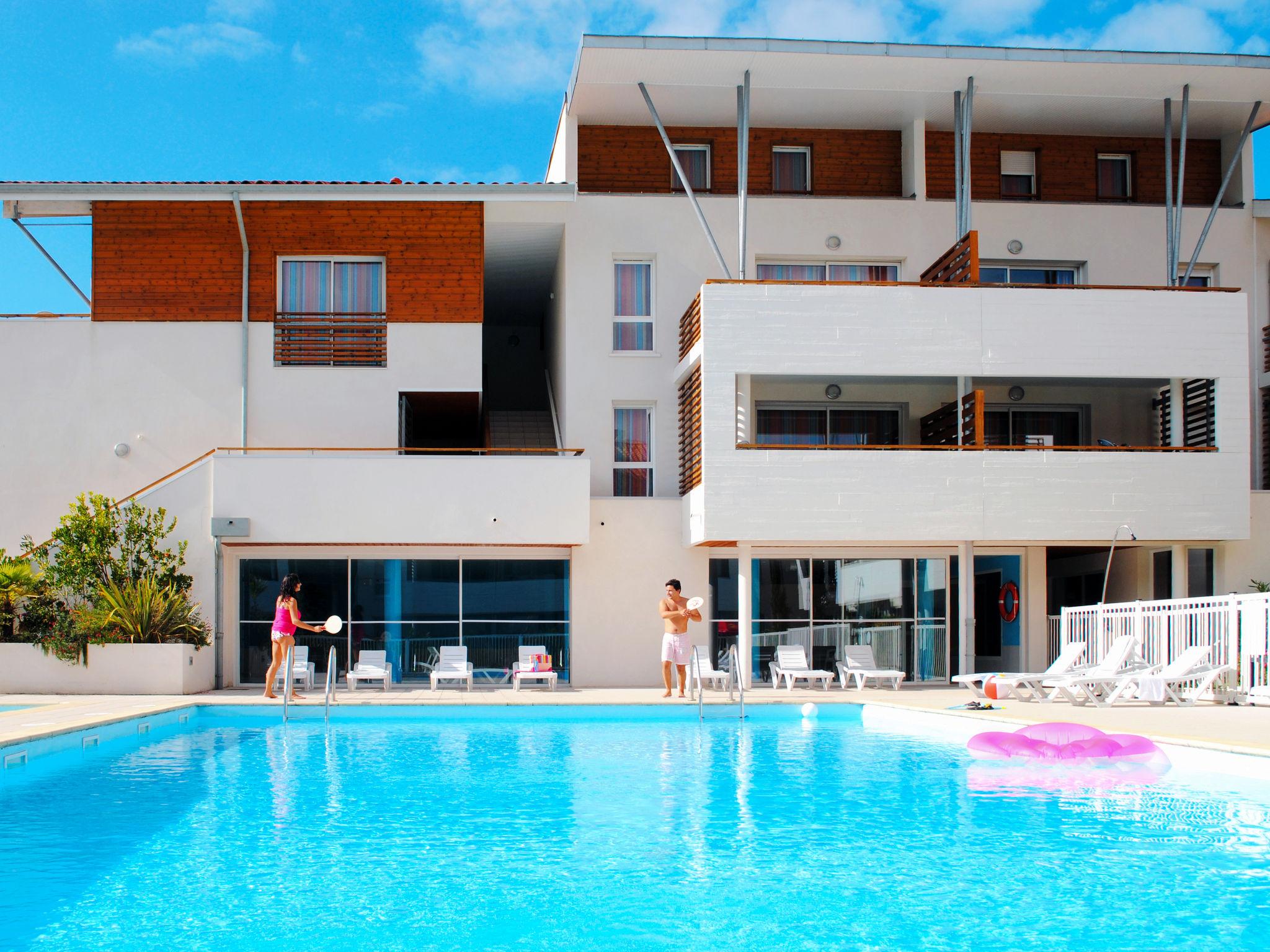 Foto 1 - Apartamento de 2 habitaciones en Moliets-et-Maa con piscina y vistas al mar
