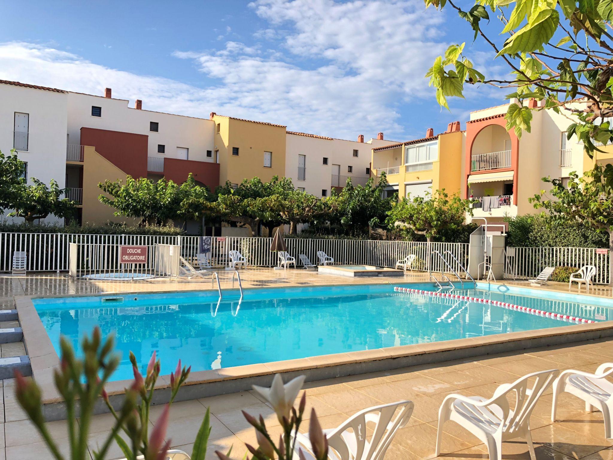 Foto 1 - Apartamento de 1 quarto em Agde com piscina e vistas do mar