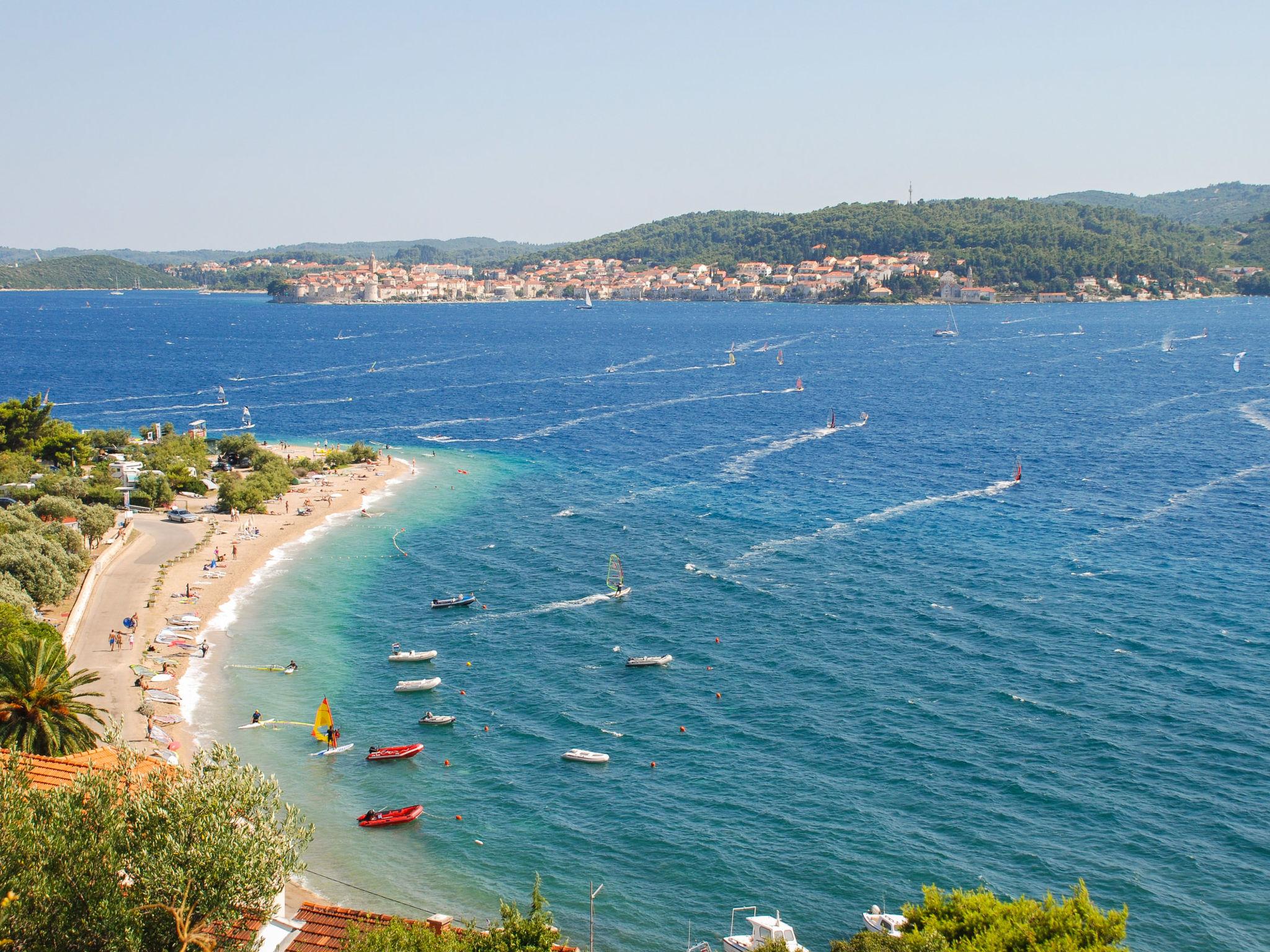 Foto 3 - Apartamento de 2 quartos em Orebić com piscina e vistas do mar