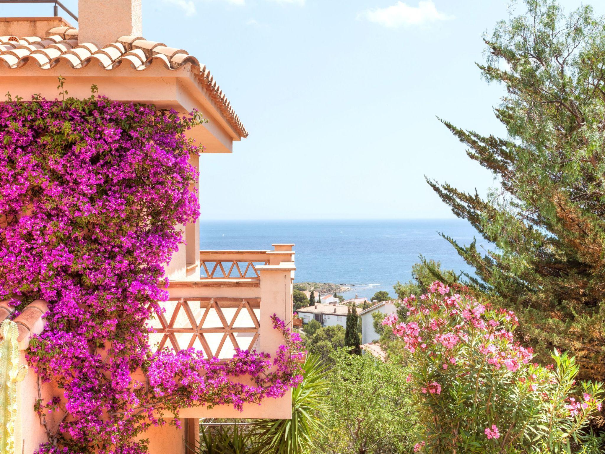 Foto 15 - Casa de 3 habitaciones en Llançà con jardín y vistas al mar