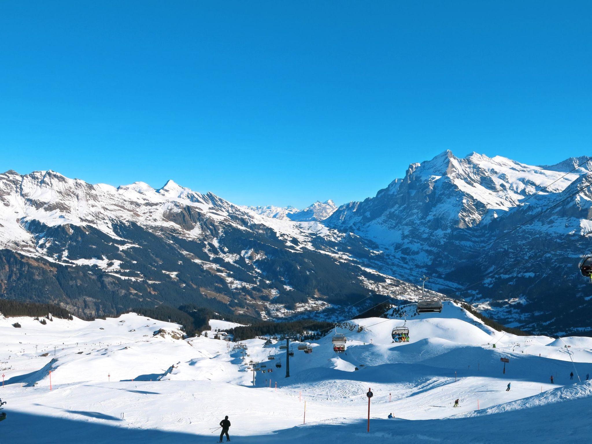 Foto 16 - Appartamento a Grindelwald con vista sulle montagne