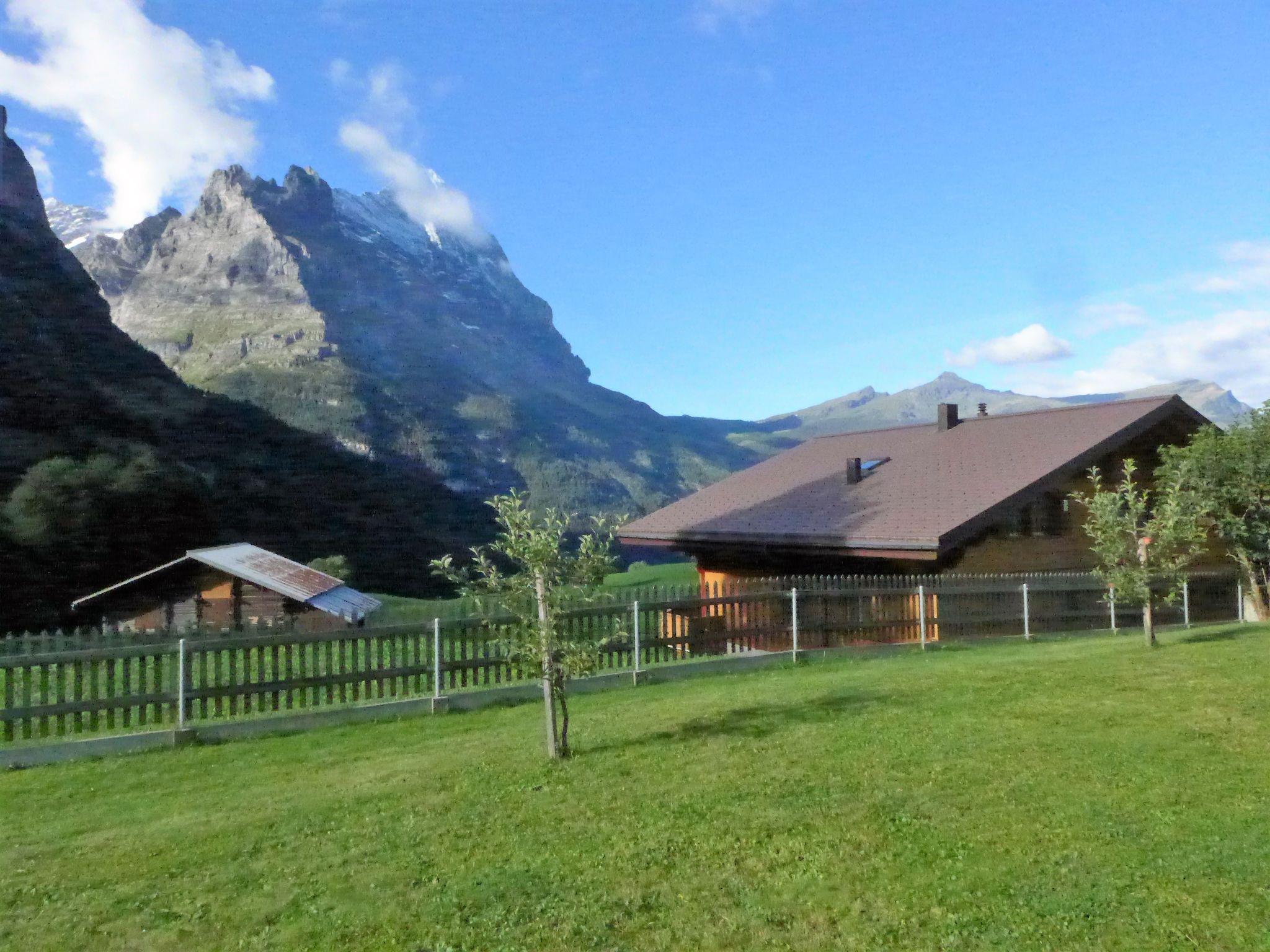 Foto 5 - Apartamento en Grindelwald con jardín y terraza