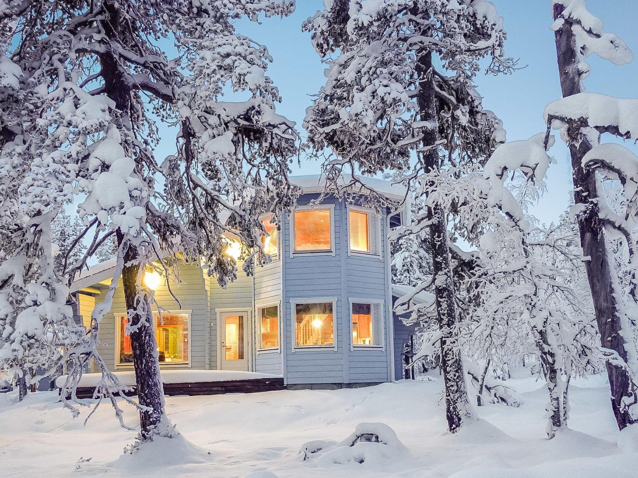 Photo 1 - Maison de 2 chambres à Inari avec sauna et vues sur la montagne