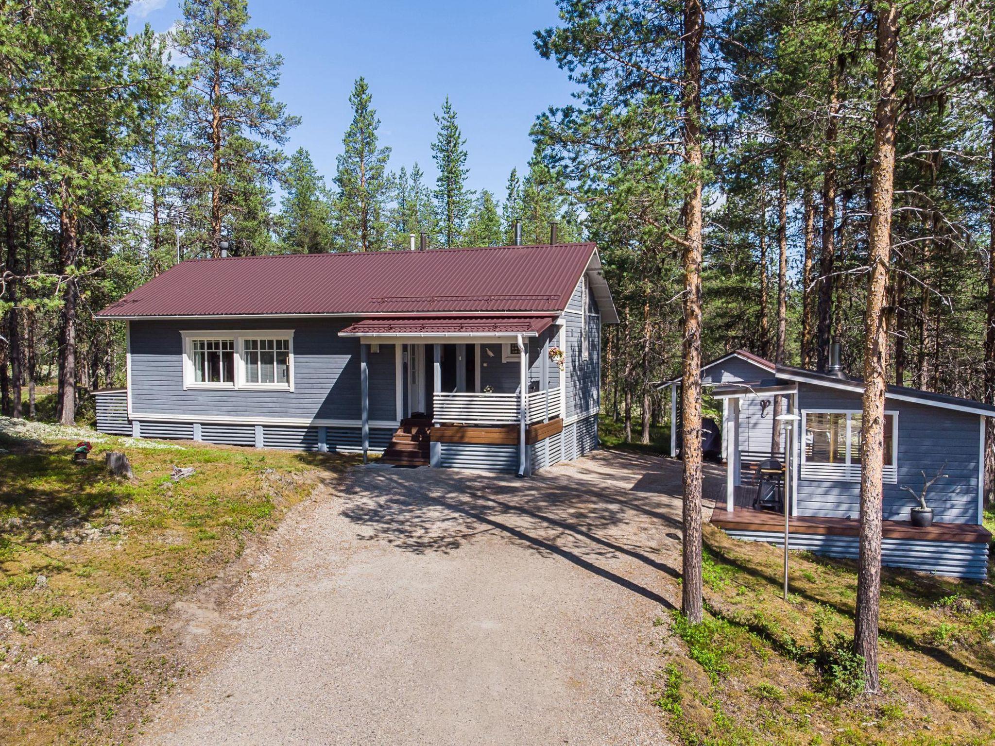 Foto 1 - Casa de 2 quartos em Enontekiö com sauna e vista para a montanha