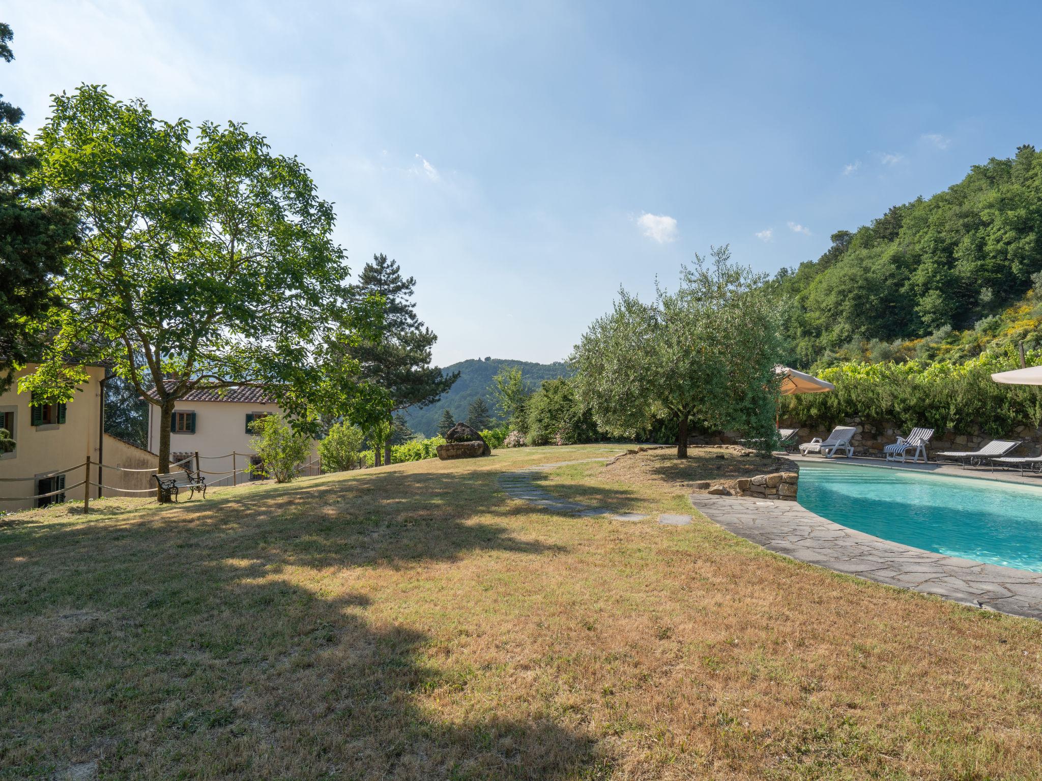 Foto 49 - Casa de 6 habitaciones en Dicomano con piscina privada y jardín
