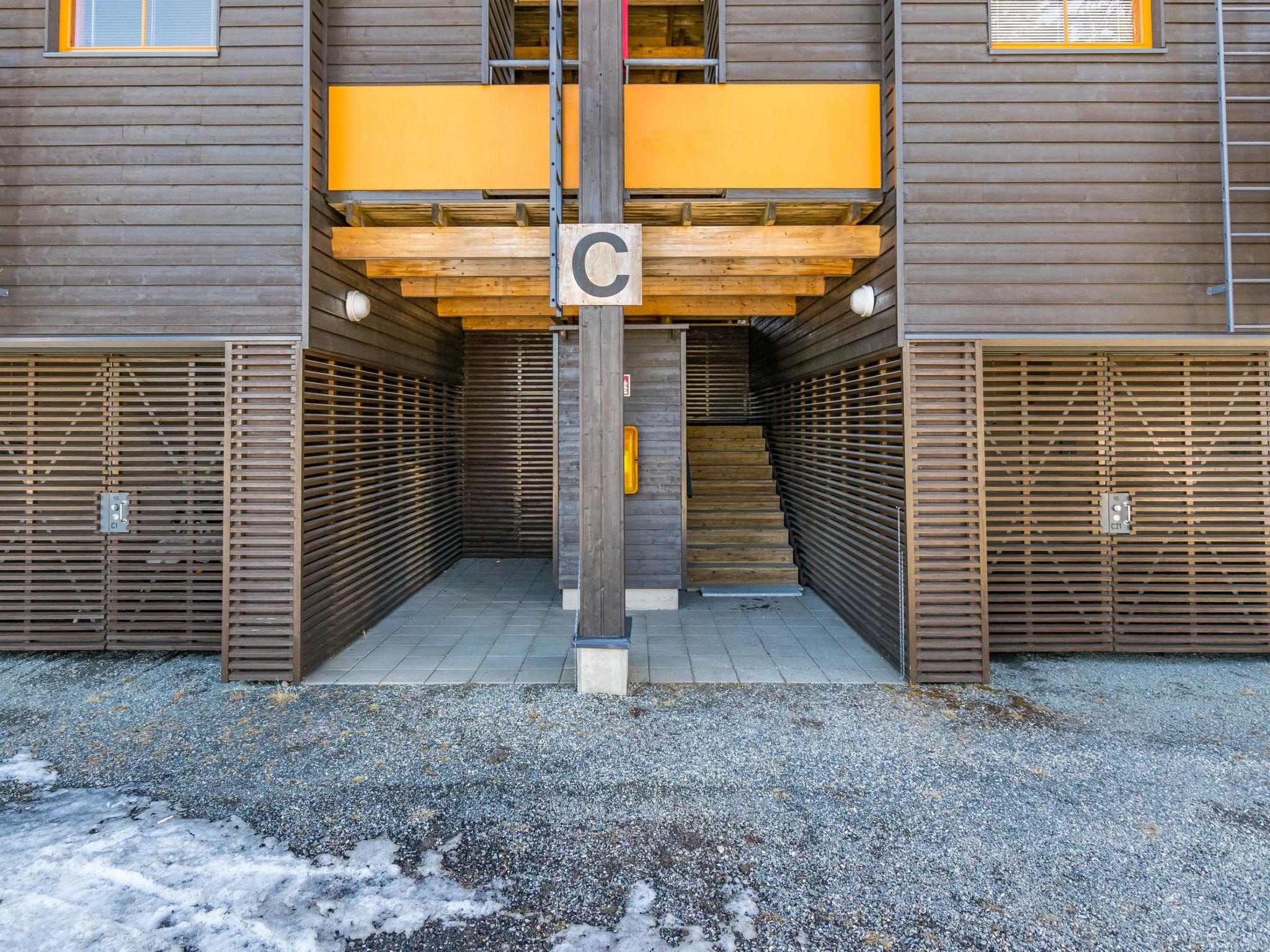 Foto 17 - Haus mit 1 Schlafzimmer in Kuusamo mit sauna und blick auf die berge