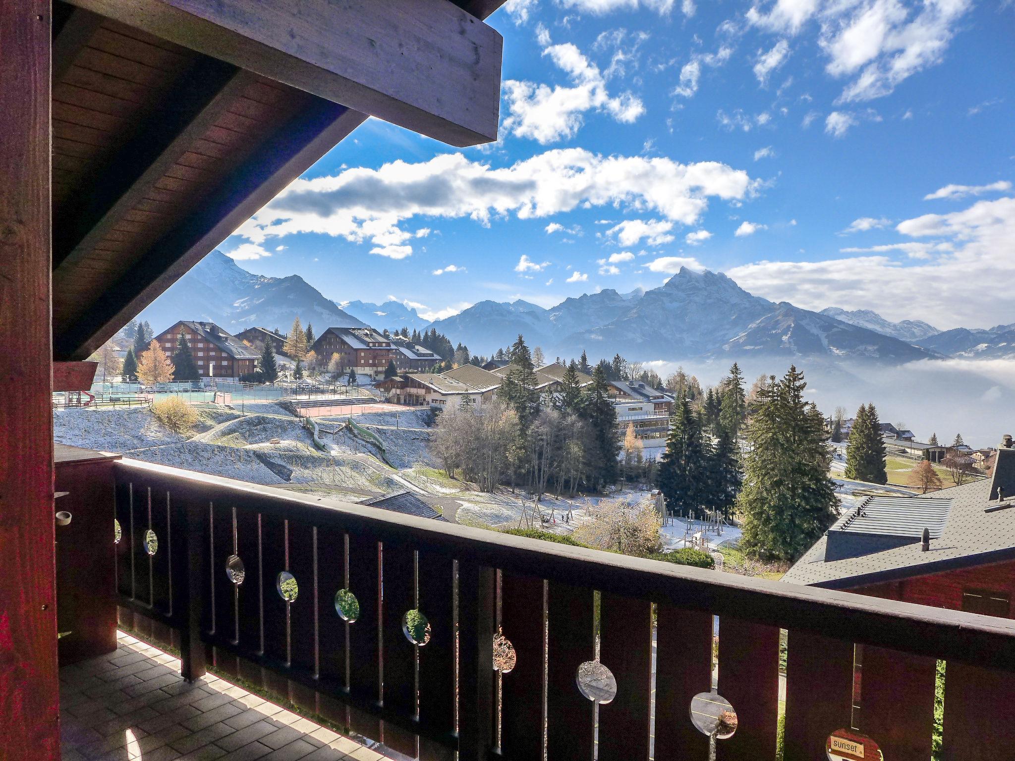 Foto 42 - Appartamento con 5 camere da letto a Ollon con vista sulle montagne