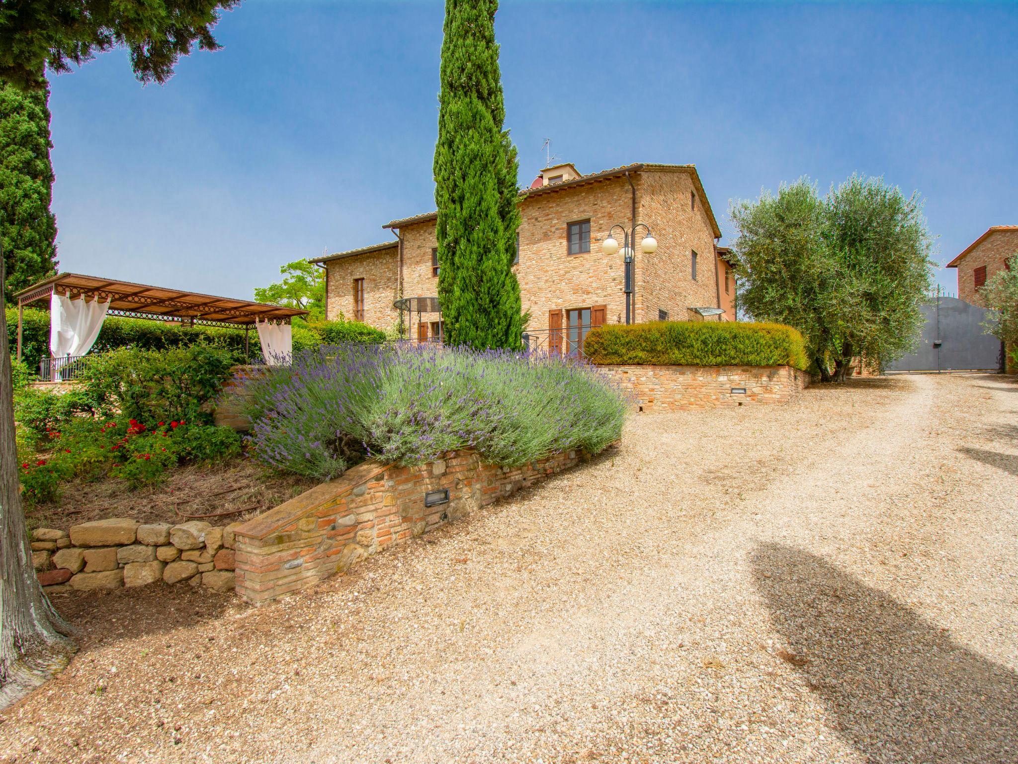 Foto 33 - Casa con 3 camere da letto a Certaldo con piscina privata e giardino