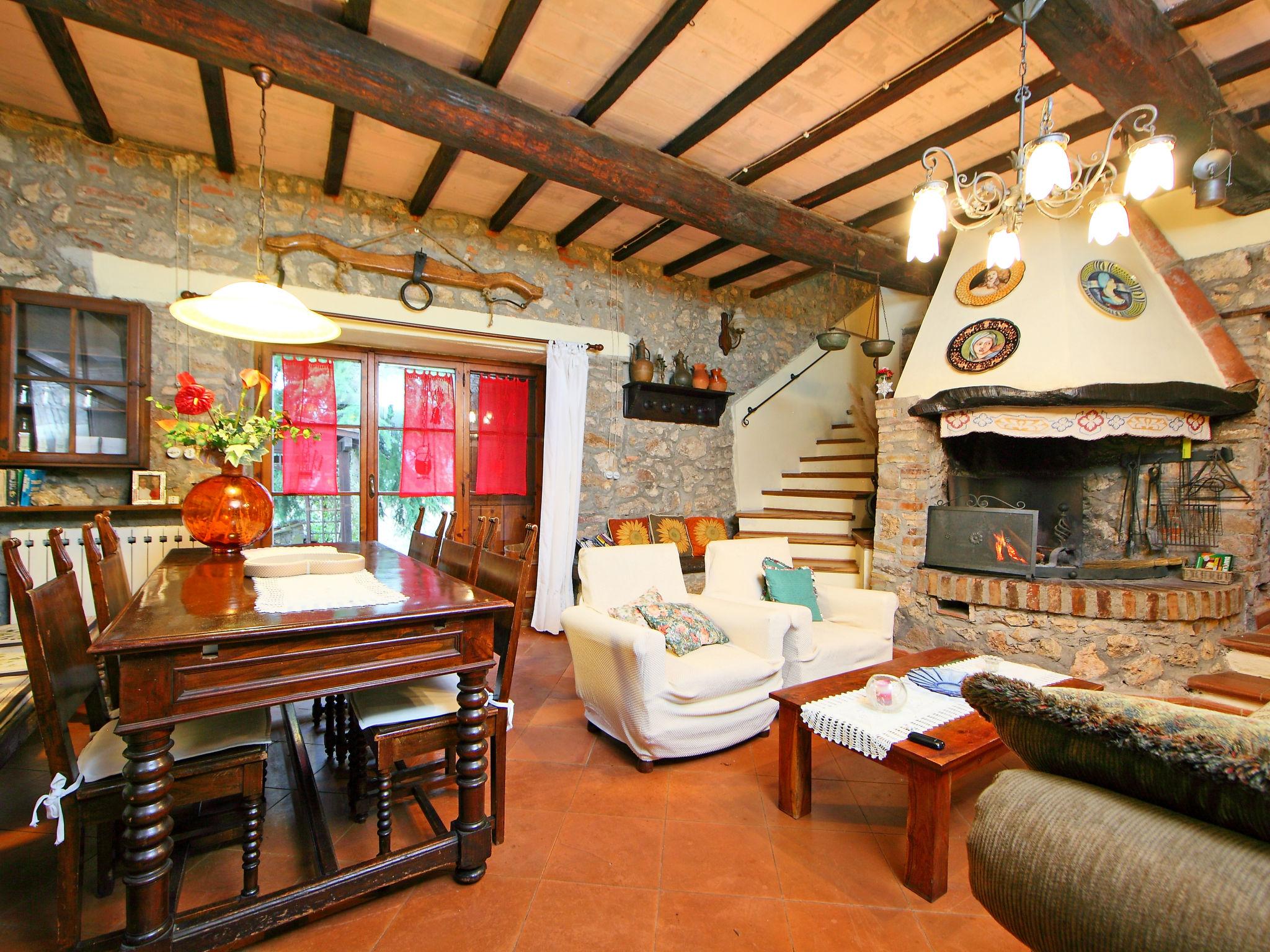 Foto 7 - Casa con 3 camere da letto a Monticiano con piscina privata e giardino