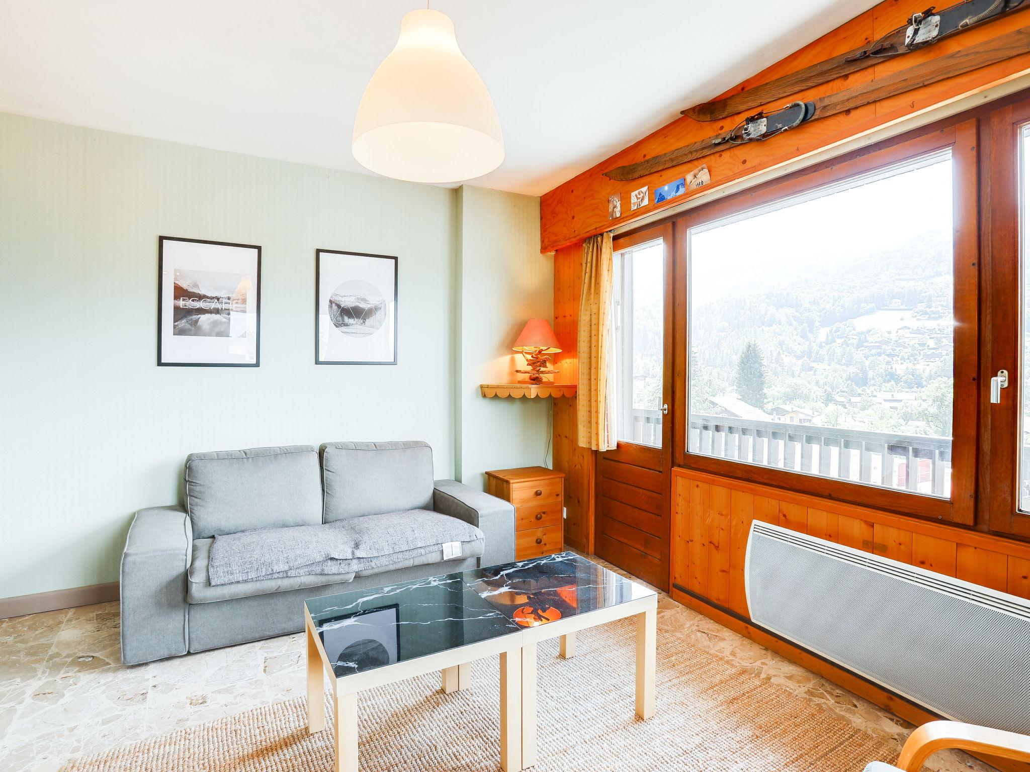 Foto 2 - Apartment mit 2 Schlafzimmern in Saint-Gervais-les-Bains mit blick auf die berge