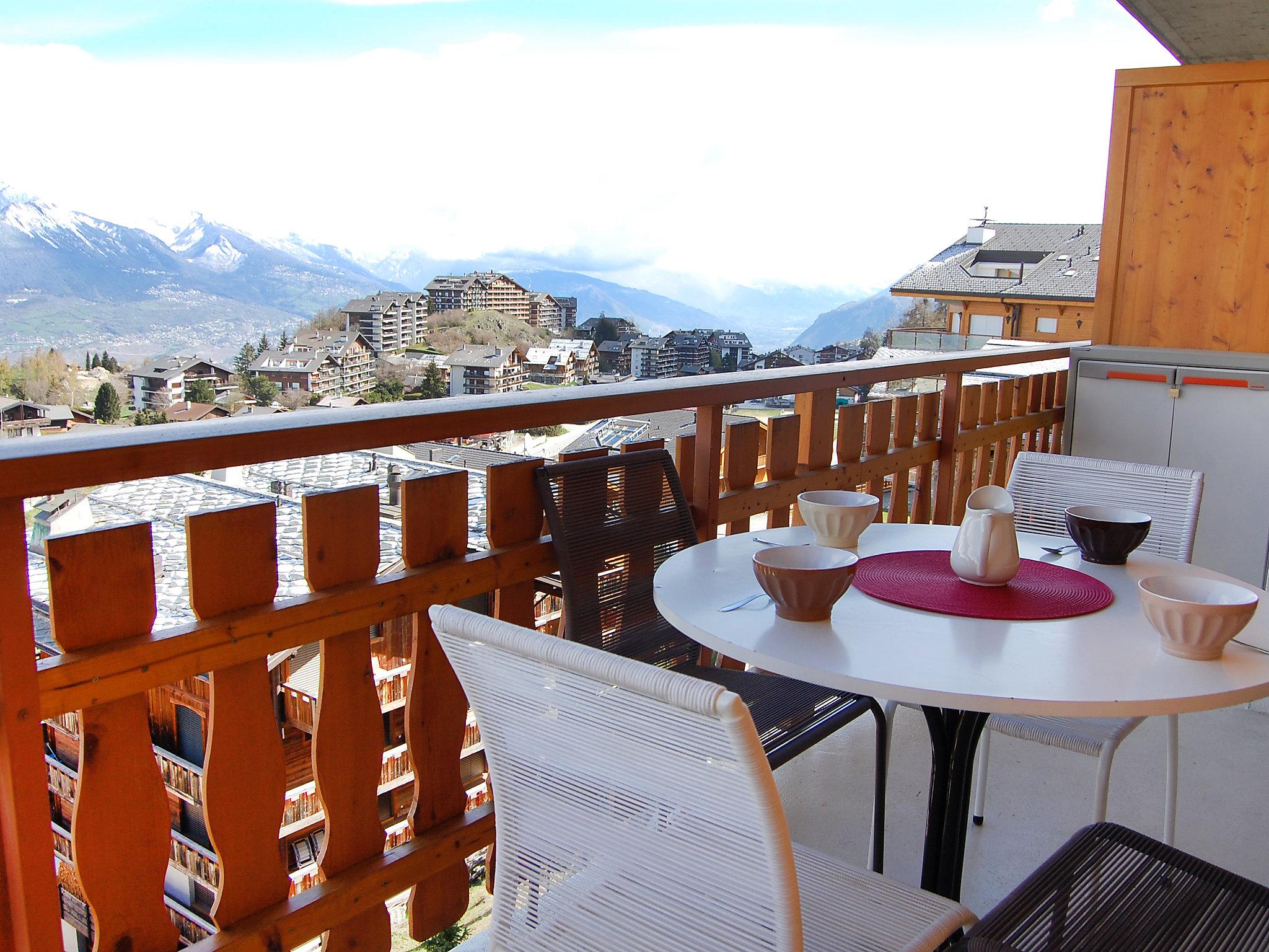 Foto 2 - Apartamento de 1 habitación en Nendaz con vistas a la montaña