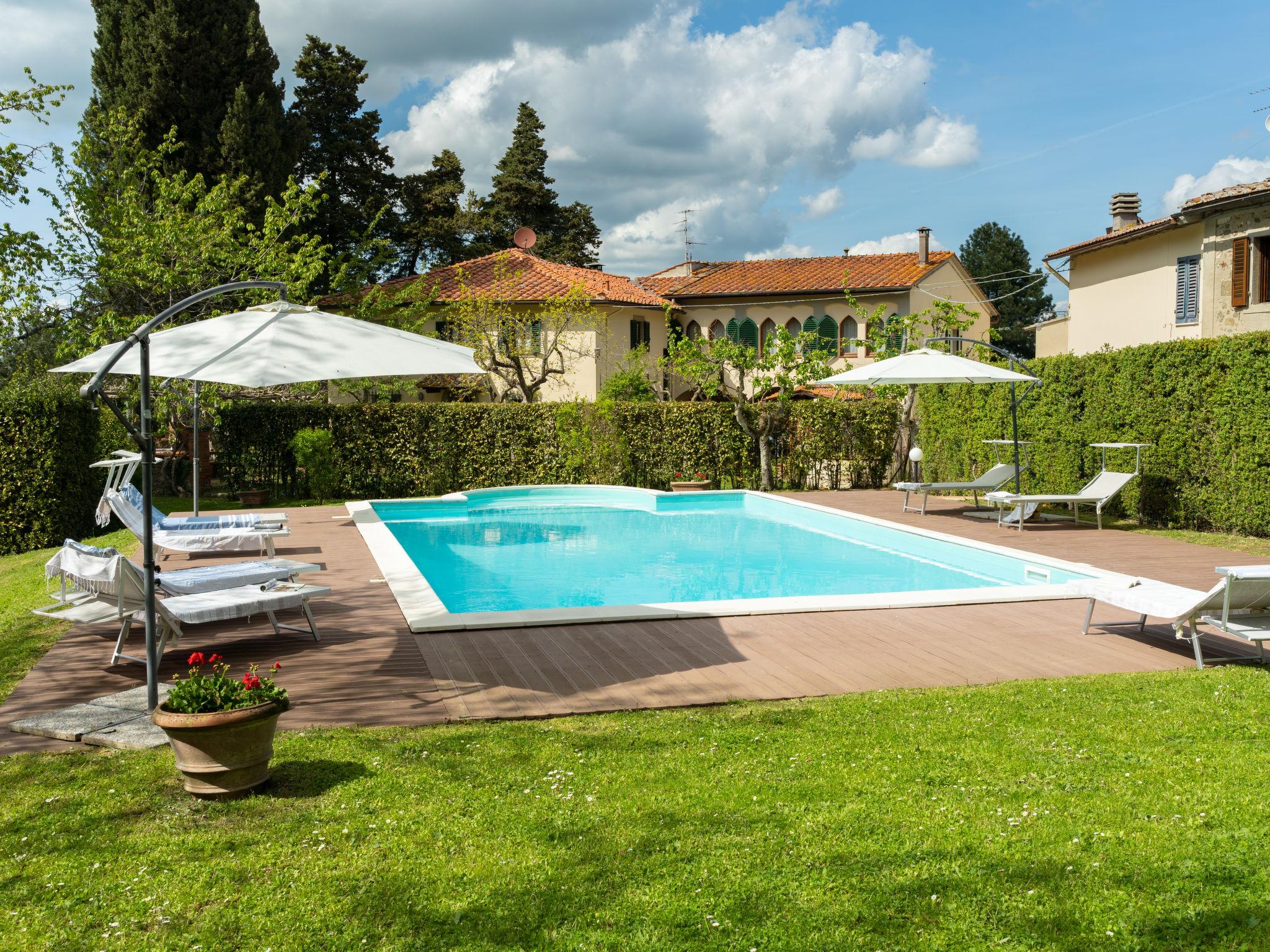 Foto 7 - Casa con 10 camere da letto a Greve in Chianti con piscina privata e giardino