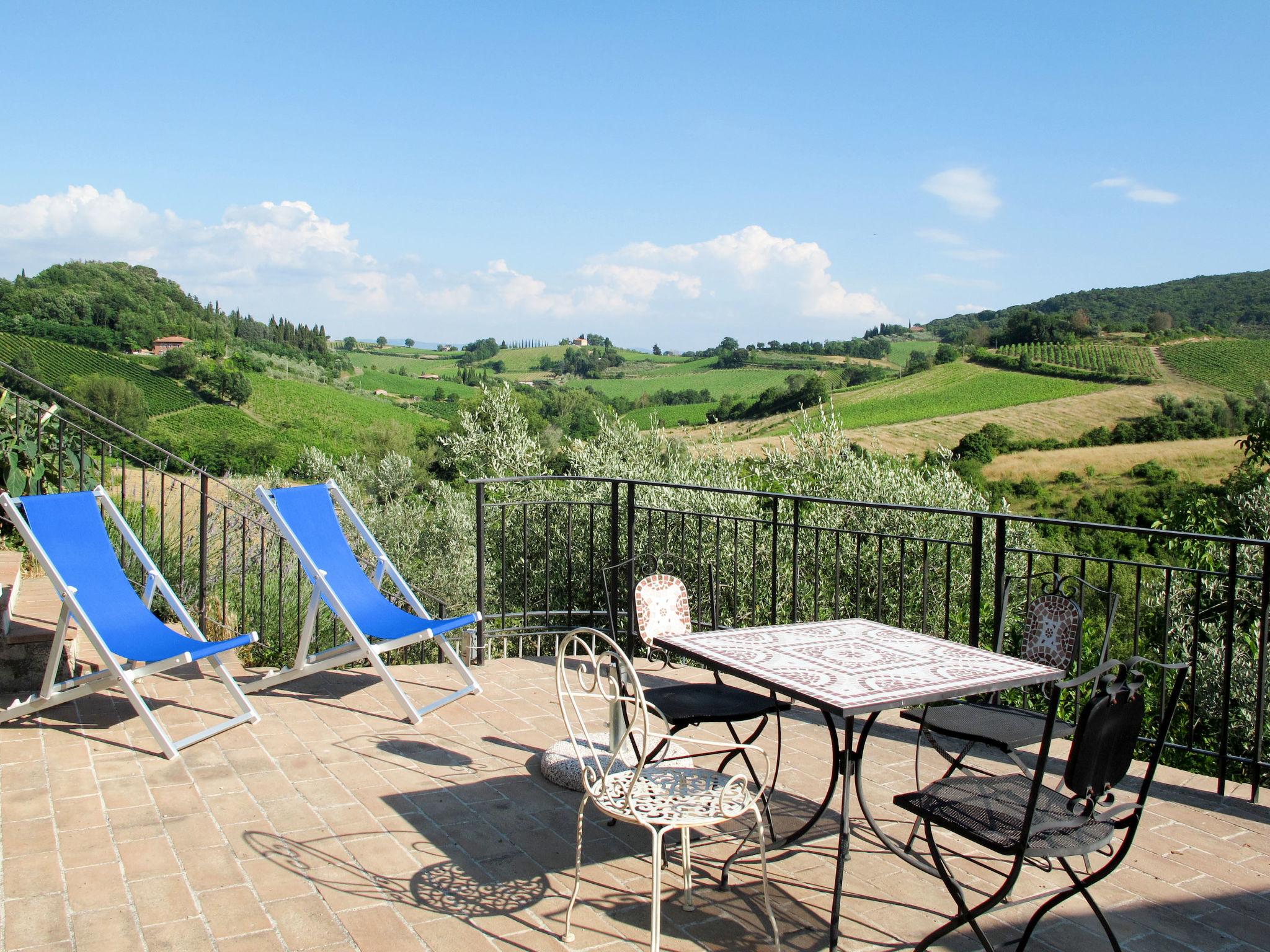 Photo 4 - Appartement de 2 chambres à San Gimignano avec piscine et jardin