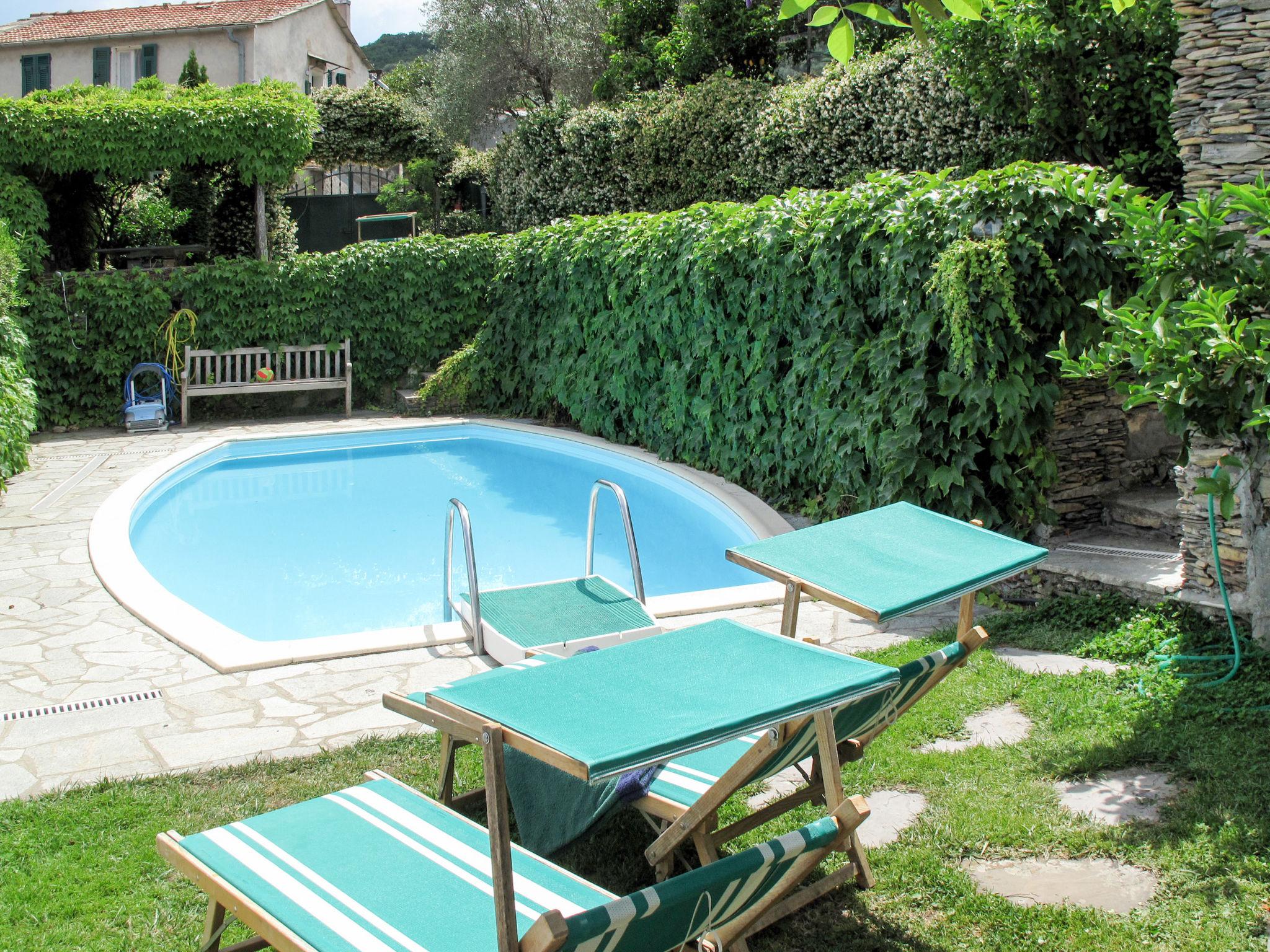 Foto 21 - Casa con 2 camere da letto a Dolcedo con piscina e giardino