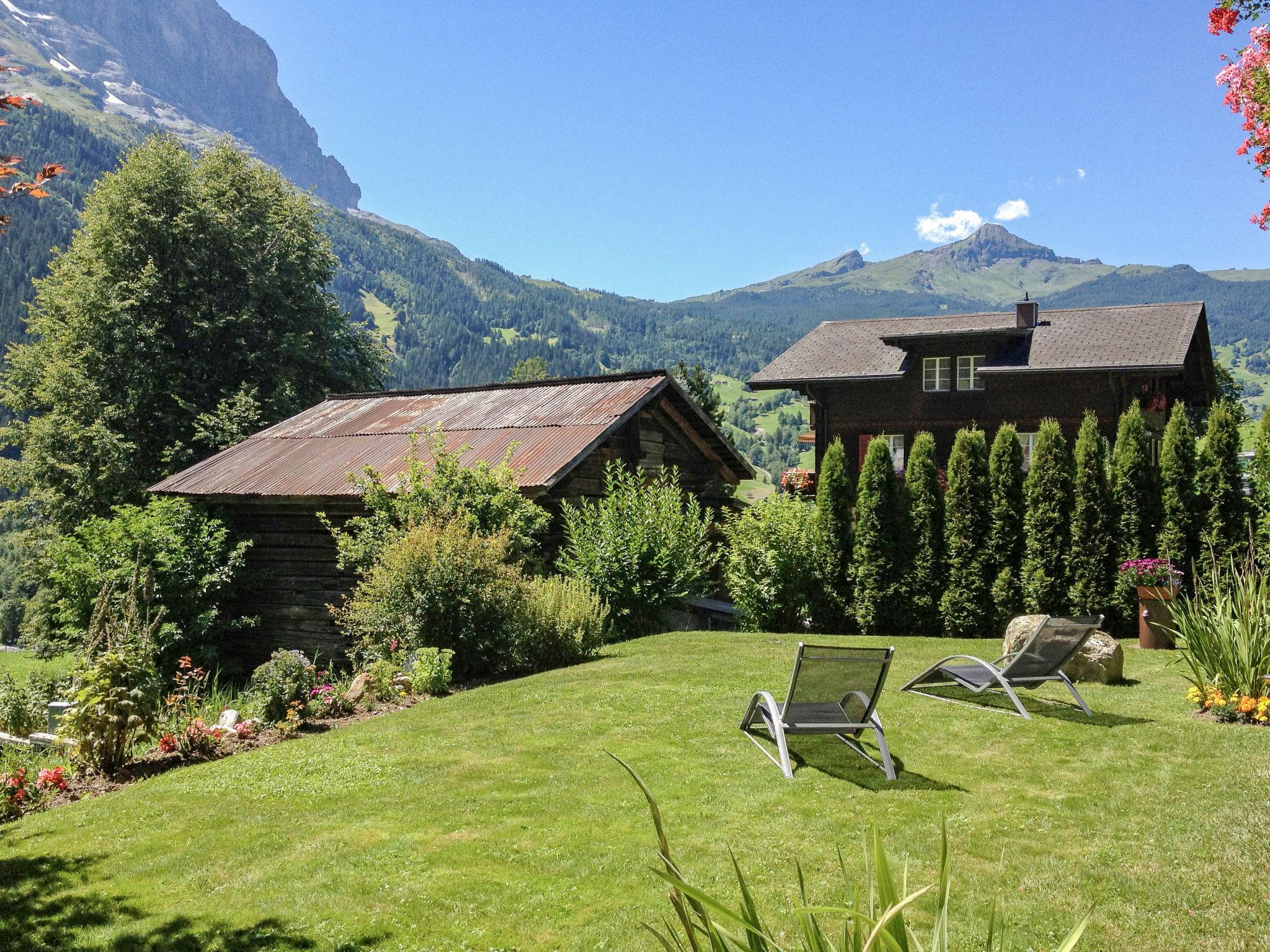 Photo 12 - Appartement en Grindelwald avec jardin