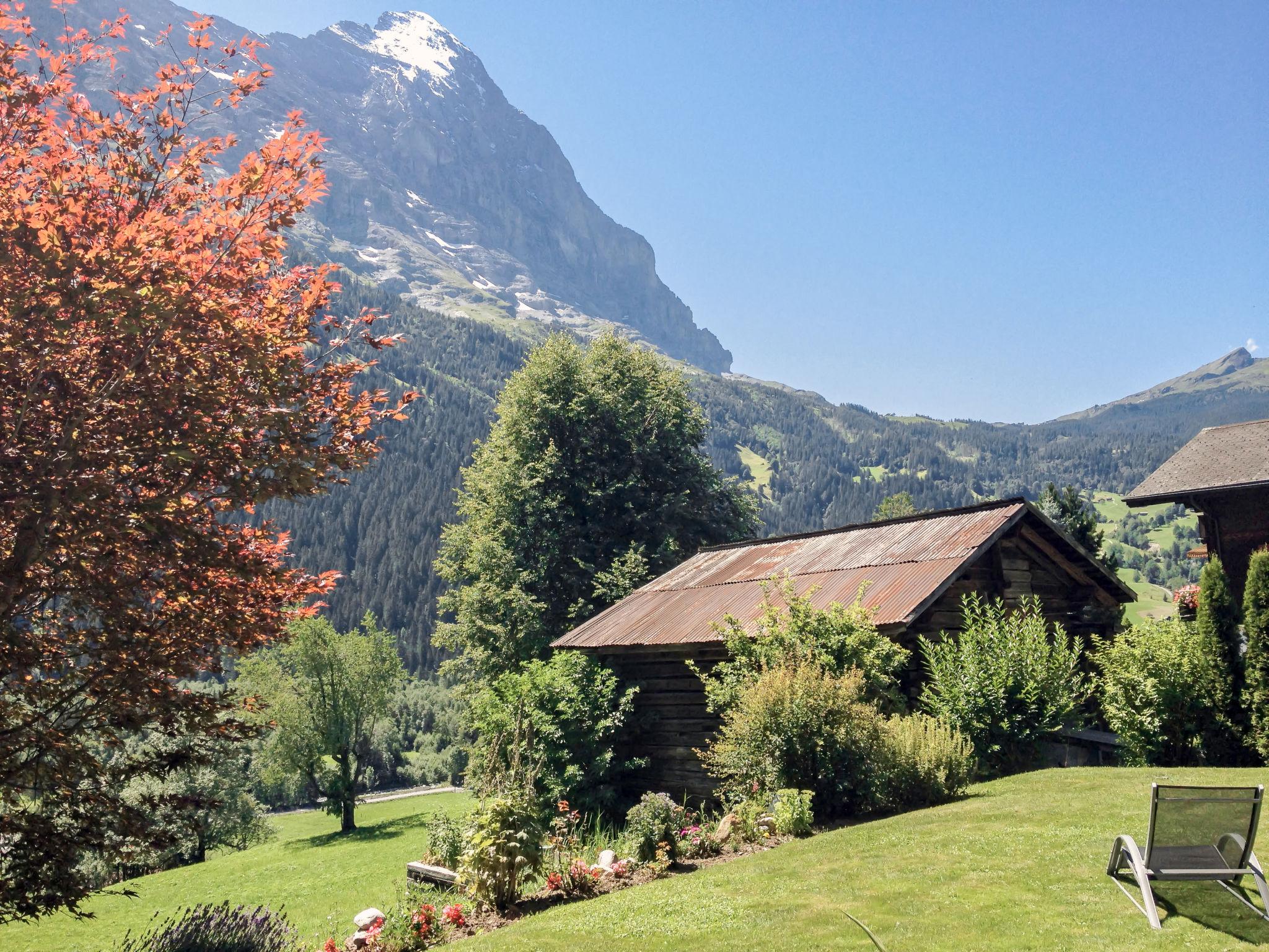 Foto 5 - Appartamento a Grindelwald con giardino