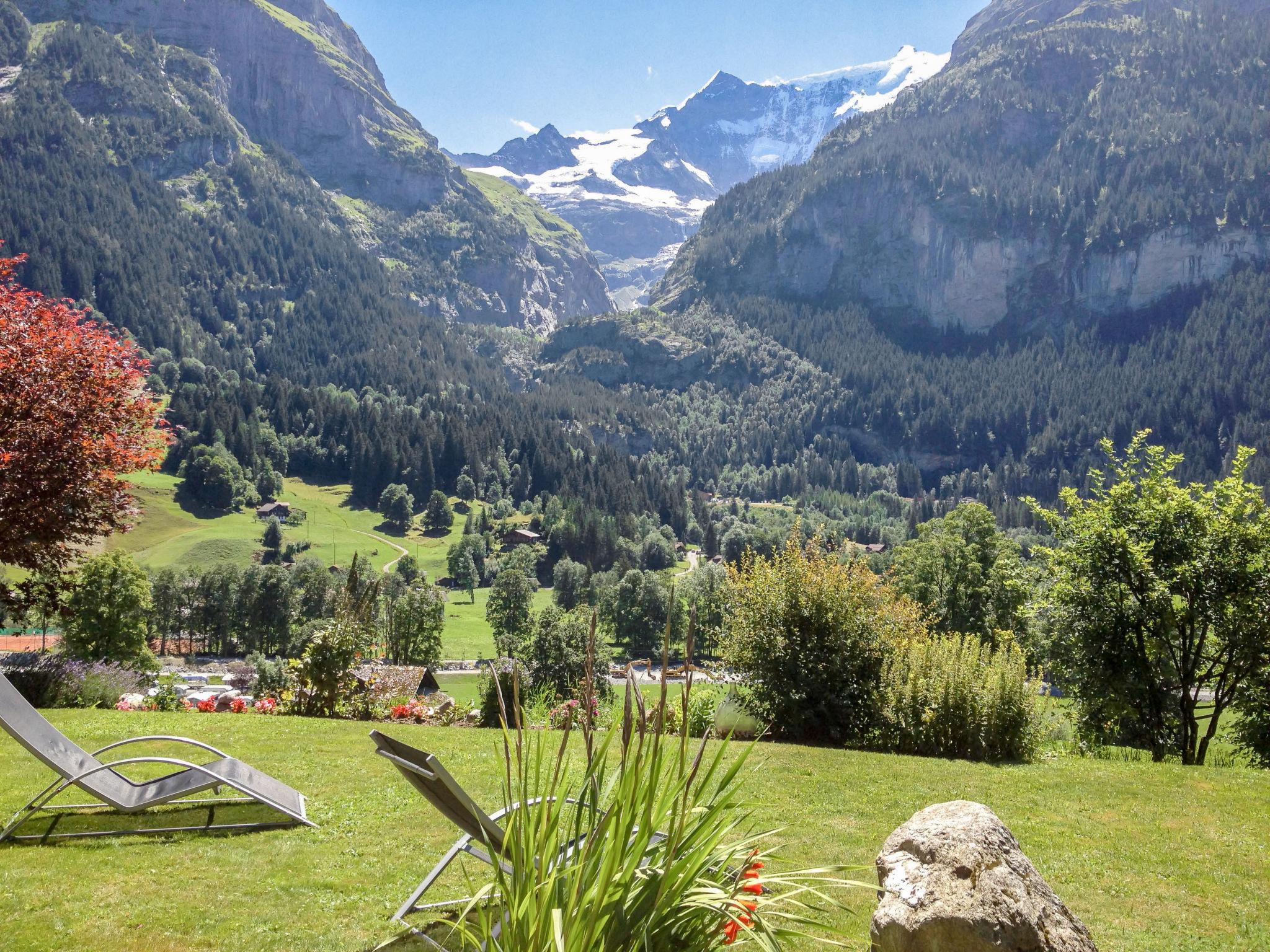 Photo 9 - Appartement en Grindelwald avec jardin