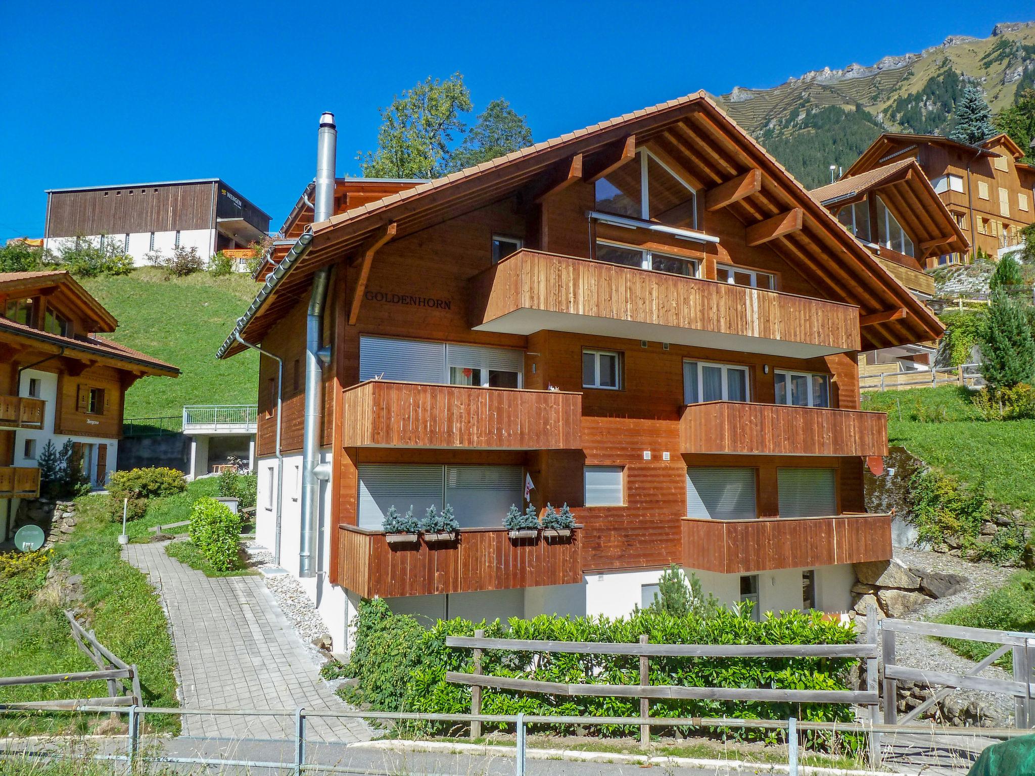 Foto 5 - Apartment mit 2 Schlafzimmern in Lauterbrunnen mit blick auf die berge