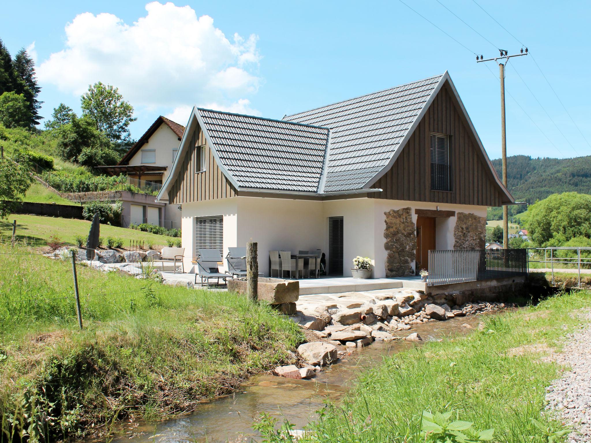 Photo 1 - Maison de 1 chambre à Hofstetten avec jardin et vues sur la montagne