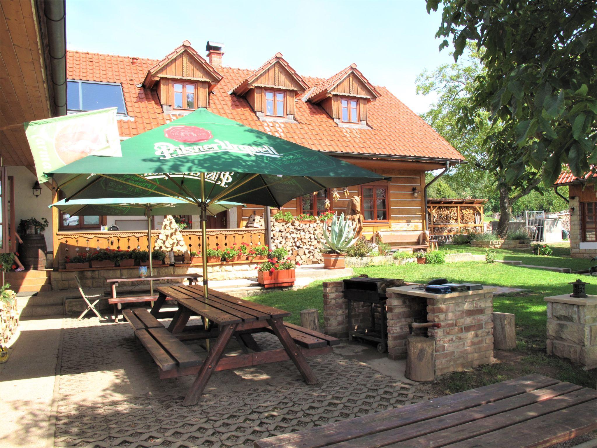 Photo 12 - Maison de 7 chambres à Úhlejov avec piscine privée et vues sur la montagne